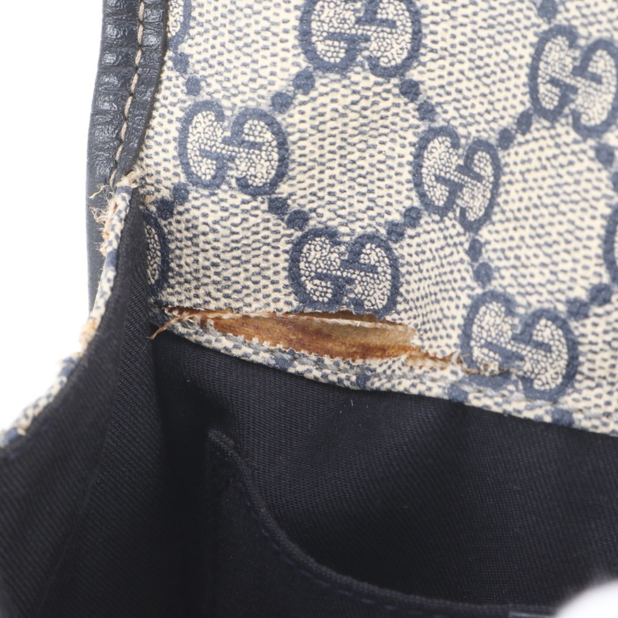 Leather Coated Canvas Pouch Sling Bag (Pre-Owned) - Gucci - Modalova