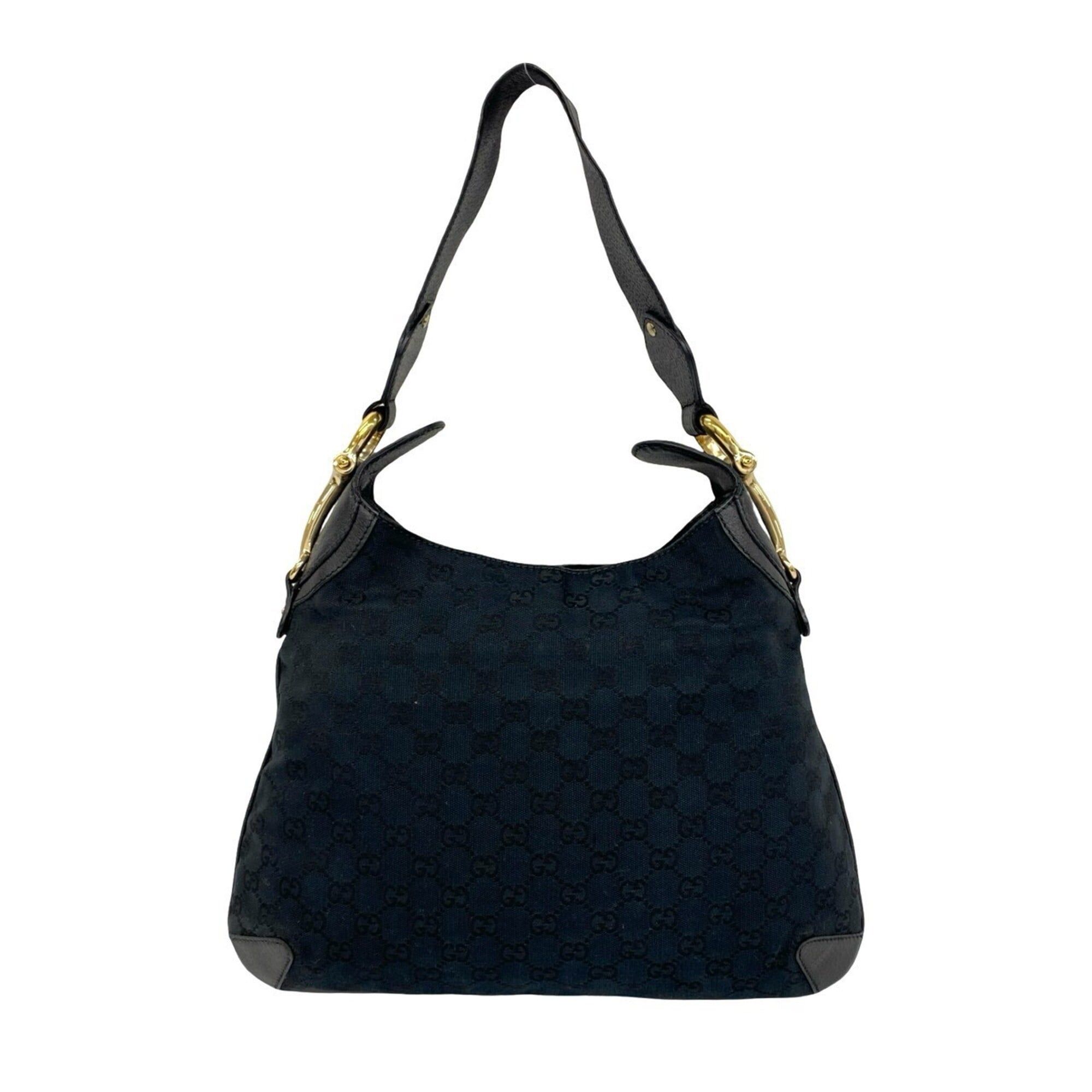 Canvas Leather Shoulder Bag Tote Bag (Pre-Owned) - Gucci - Modalova