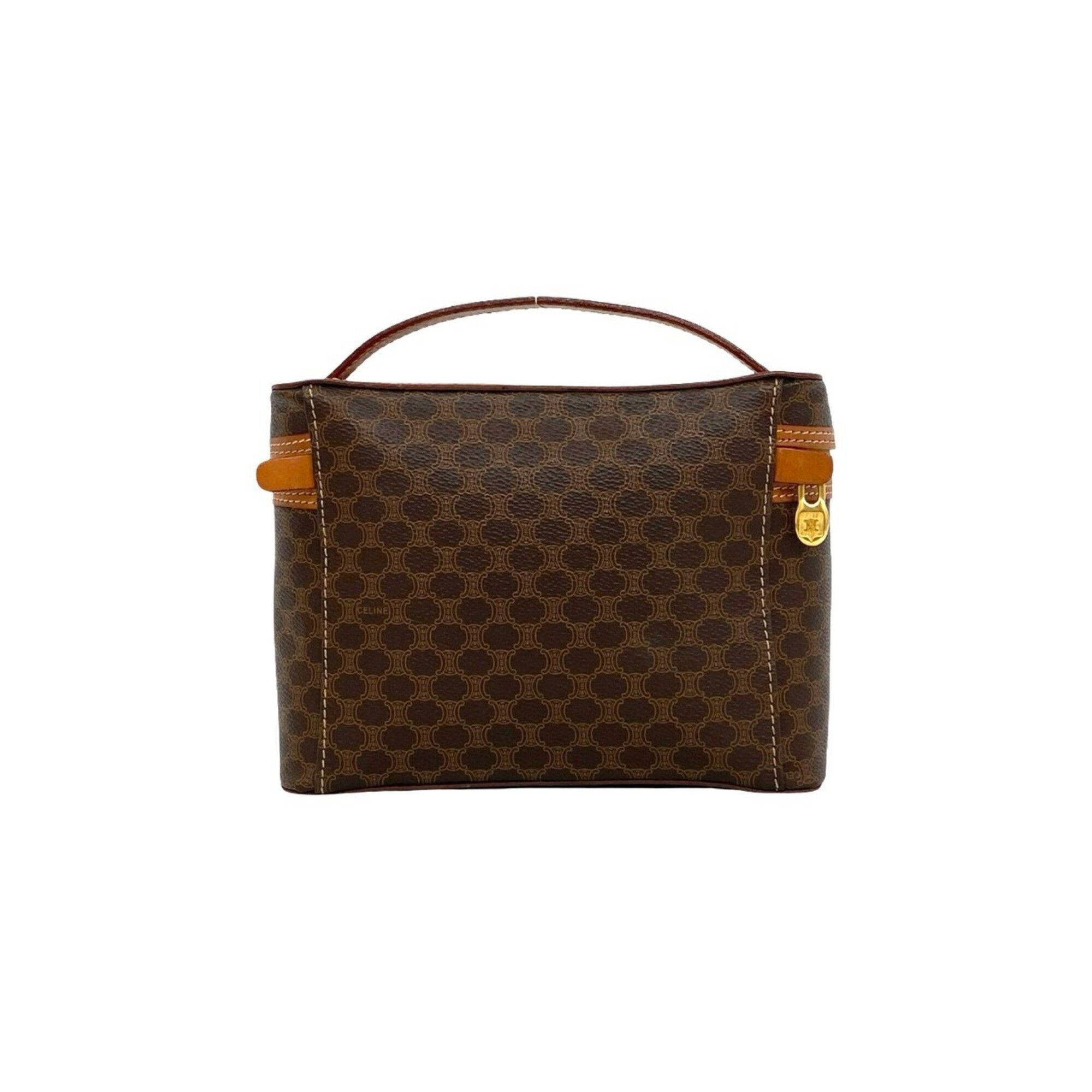 Leather Pvc Handbag Vanity Bag (Pre-Owned) - Celine - Modalova