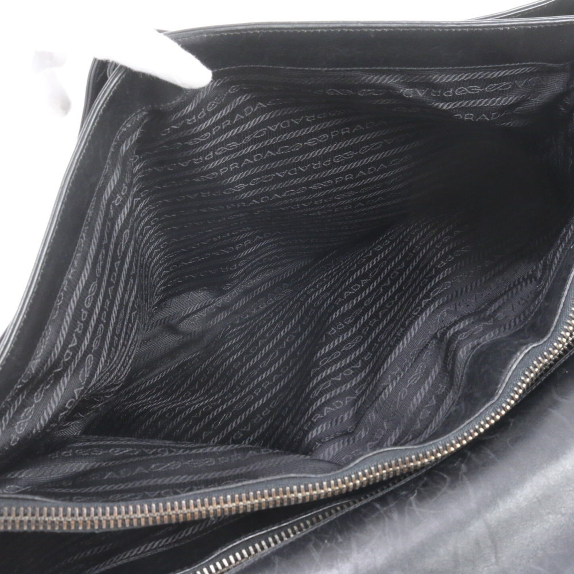 Leather Briefcase (Pre-Owned) - Prada - Modalova
