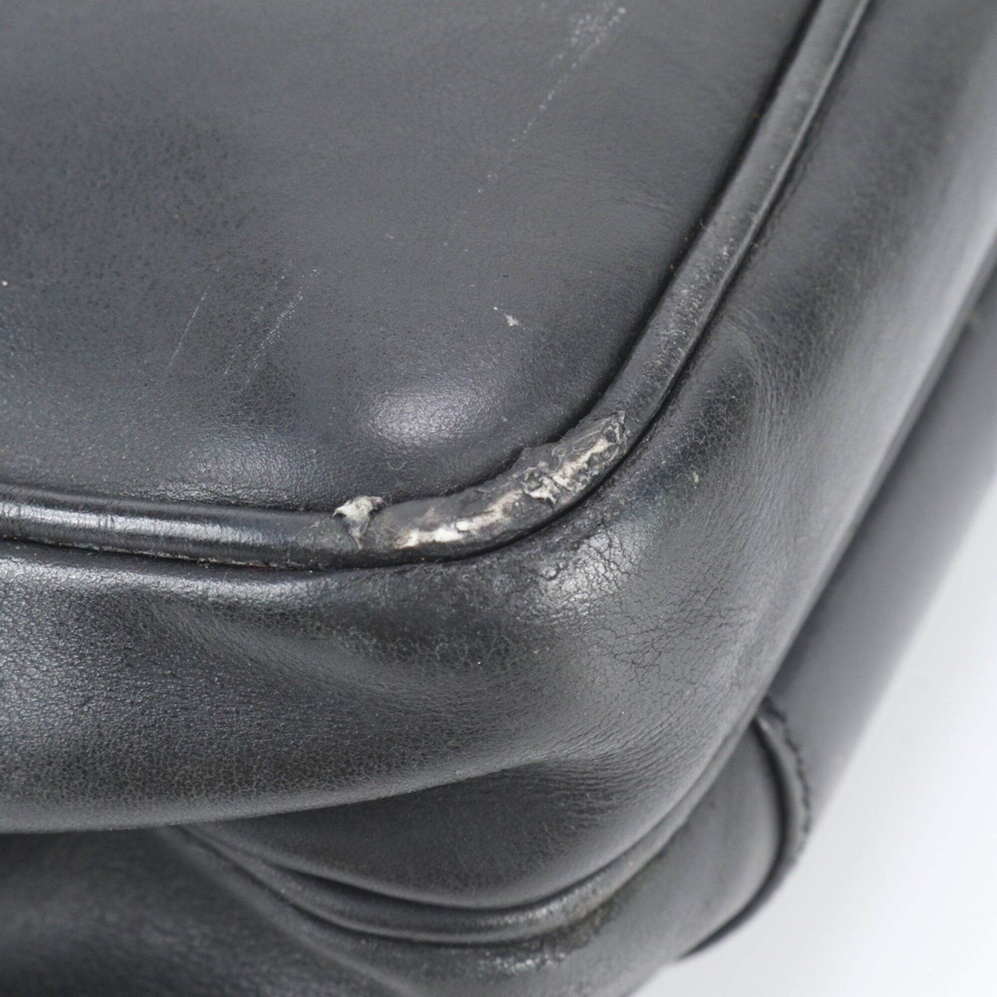 Leather Briefcase (Pre-Owned) - Prada - Modalova