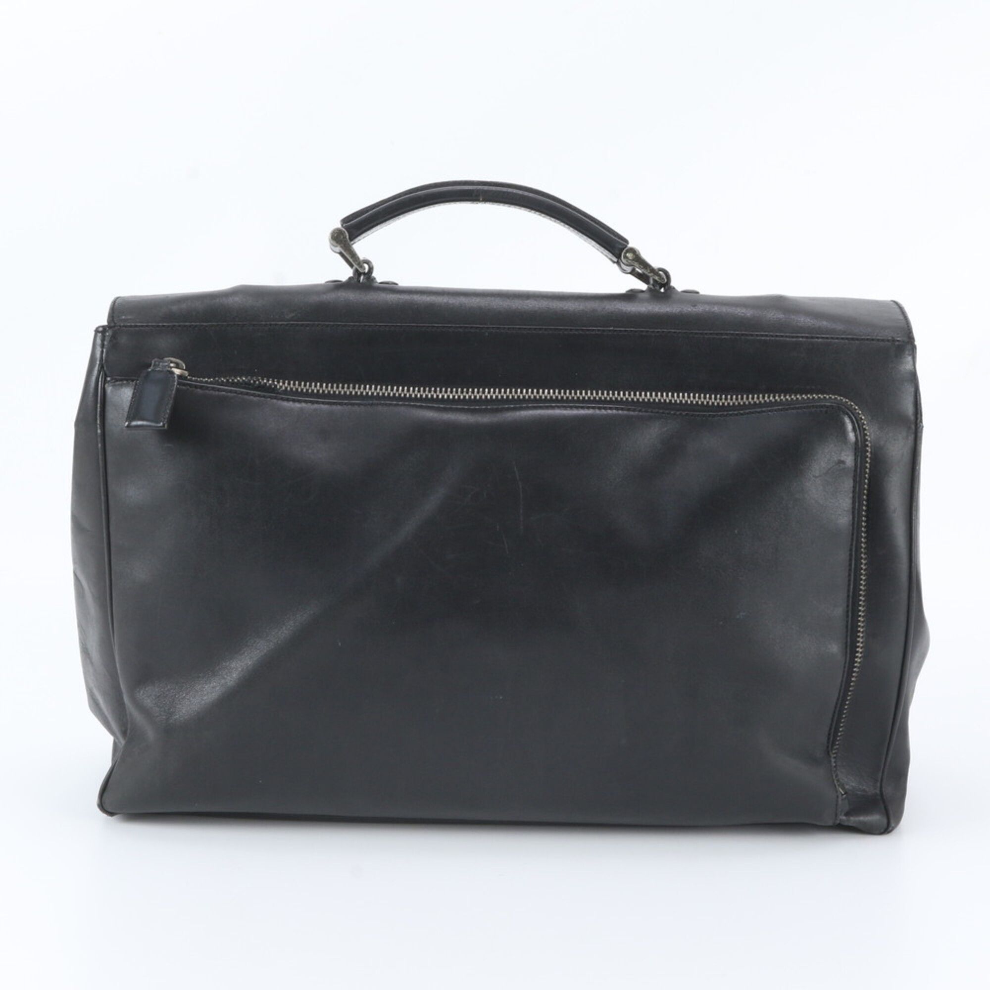 Leather Briefcase (Pre-Owned) - Prada - Modalova