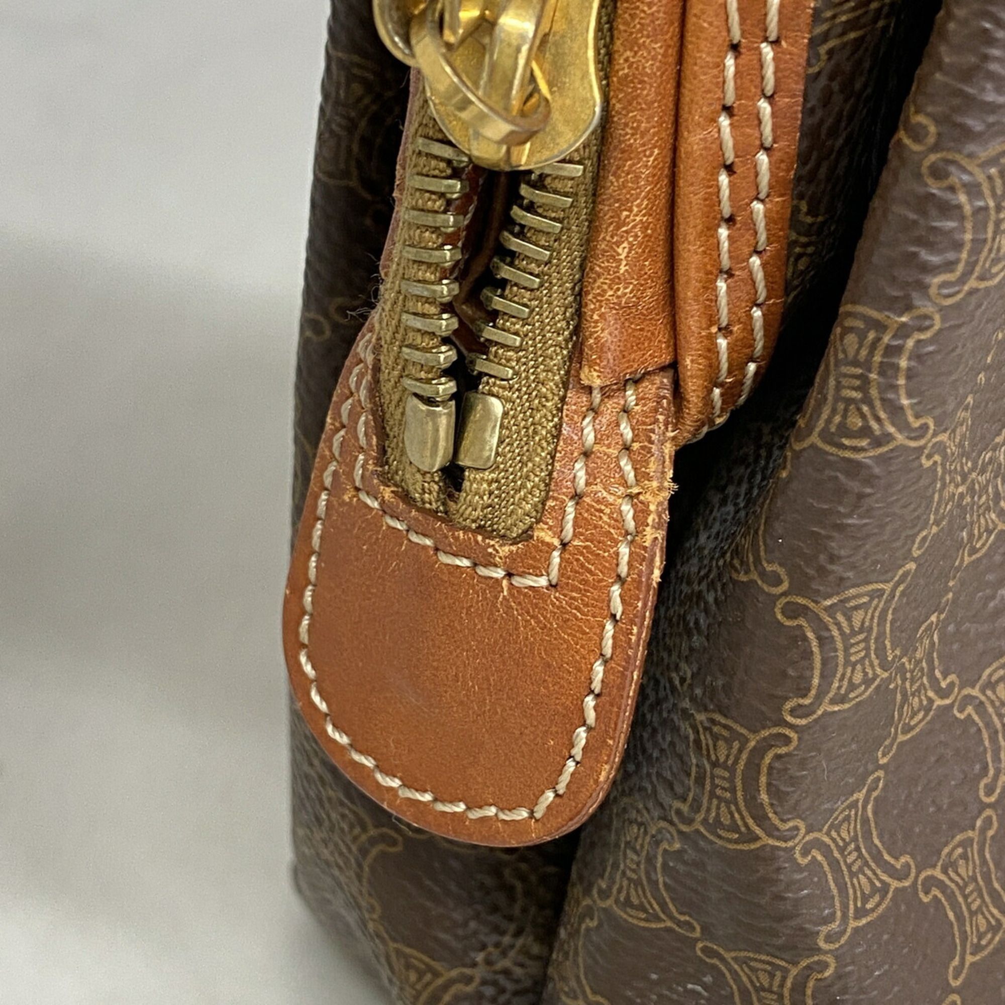 Celine Brown Pvc Pouch (Pre-Owned) - Celine - Modalova