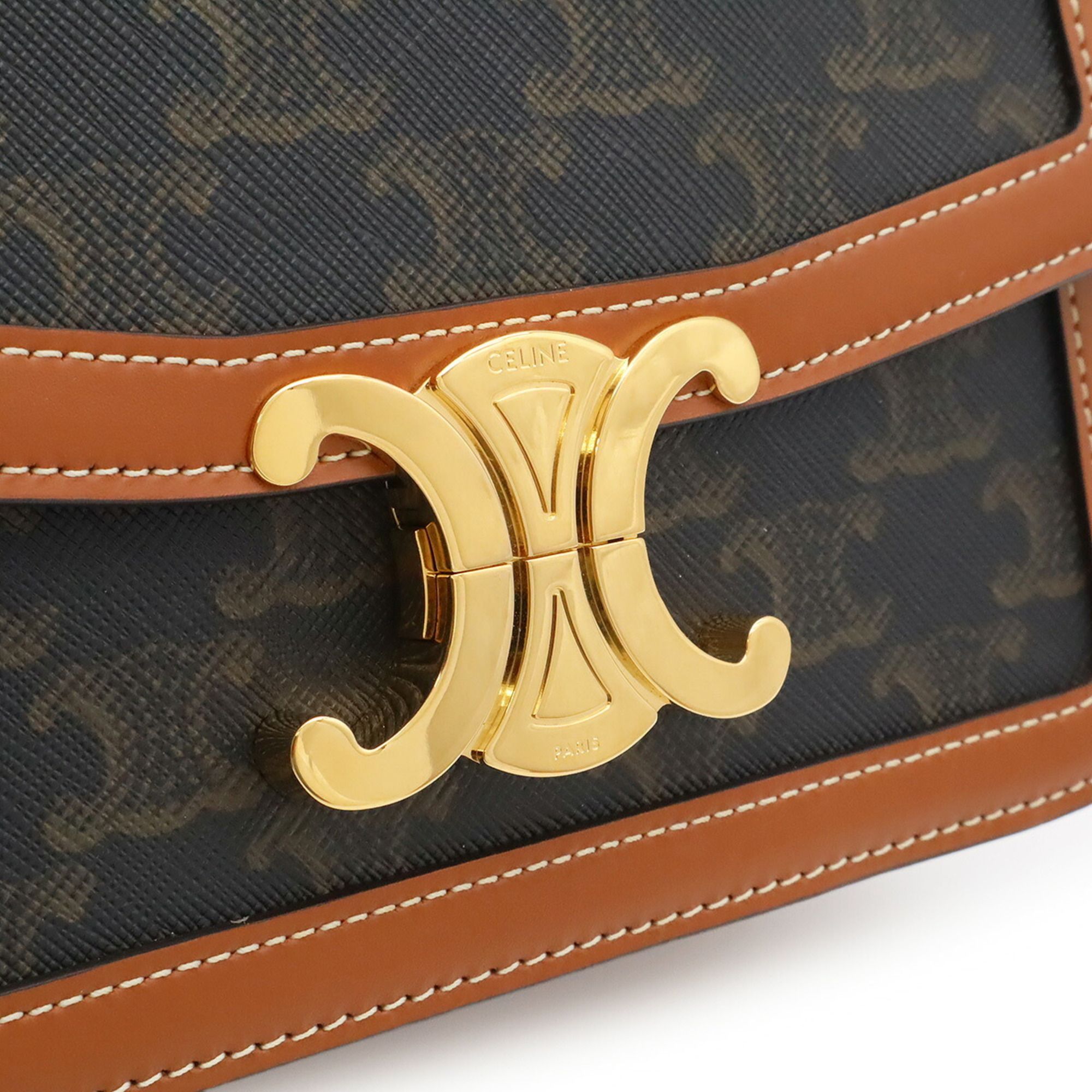 Canvas Leather Pochette Shoulder Bag (Pre-Owned) - Celine - Modalova