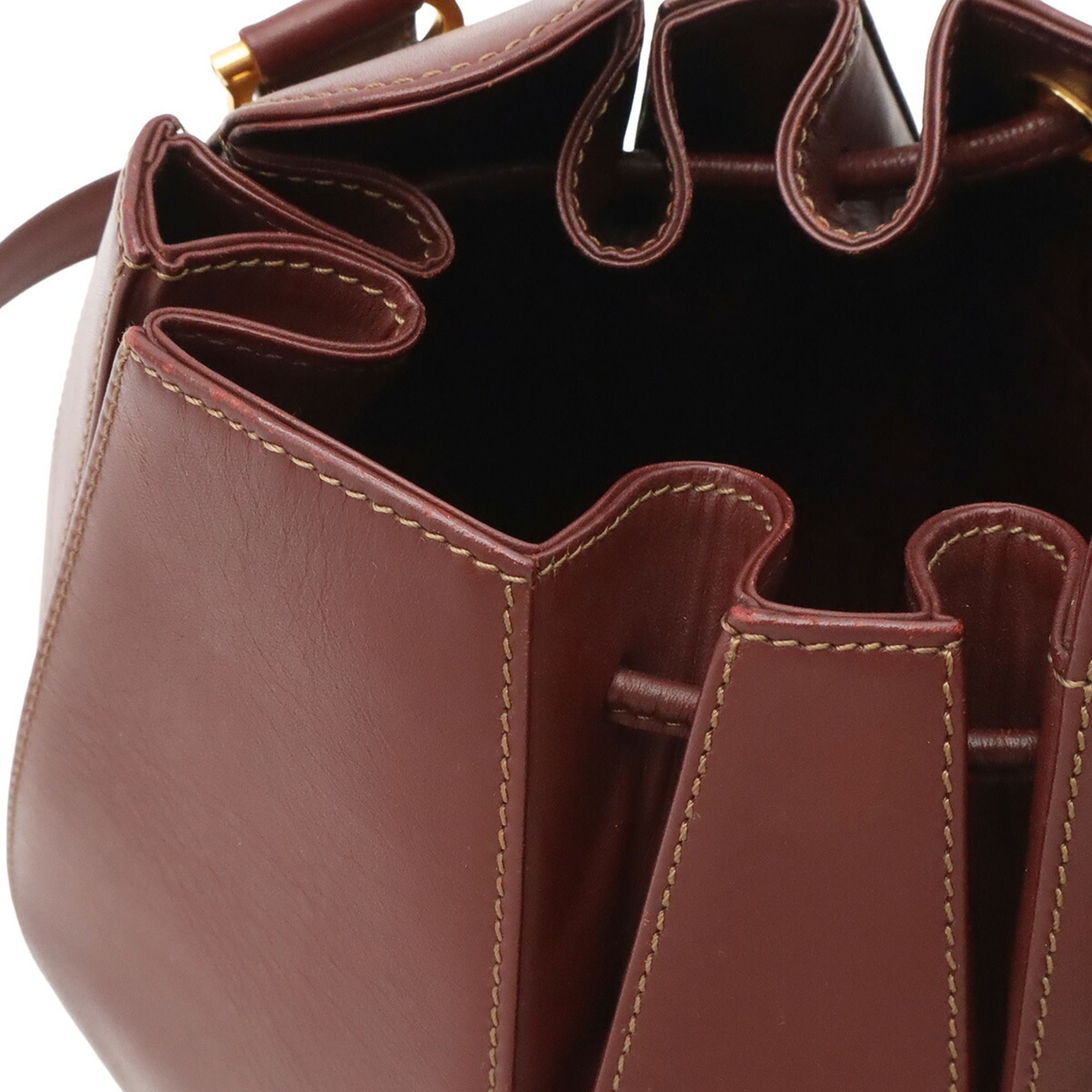 Must Leather Shoulder Bag (Pre-Owned) - Cartier - Modalova