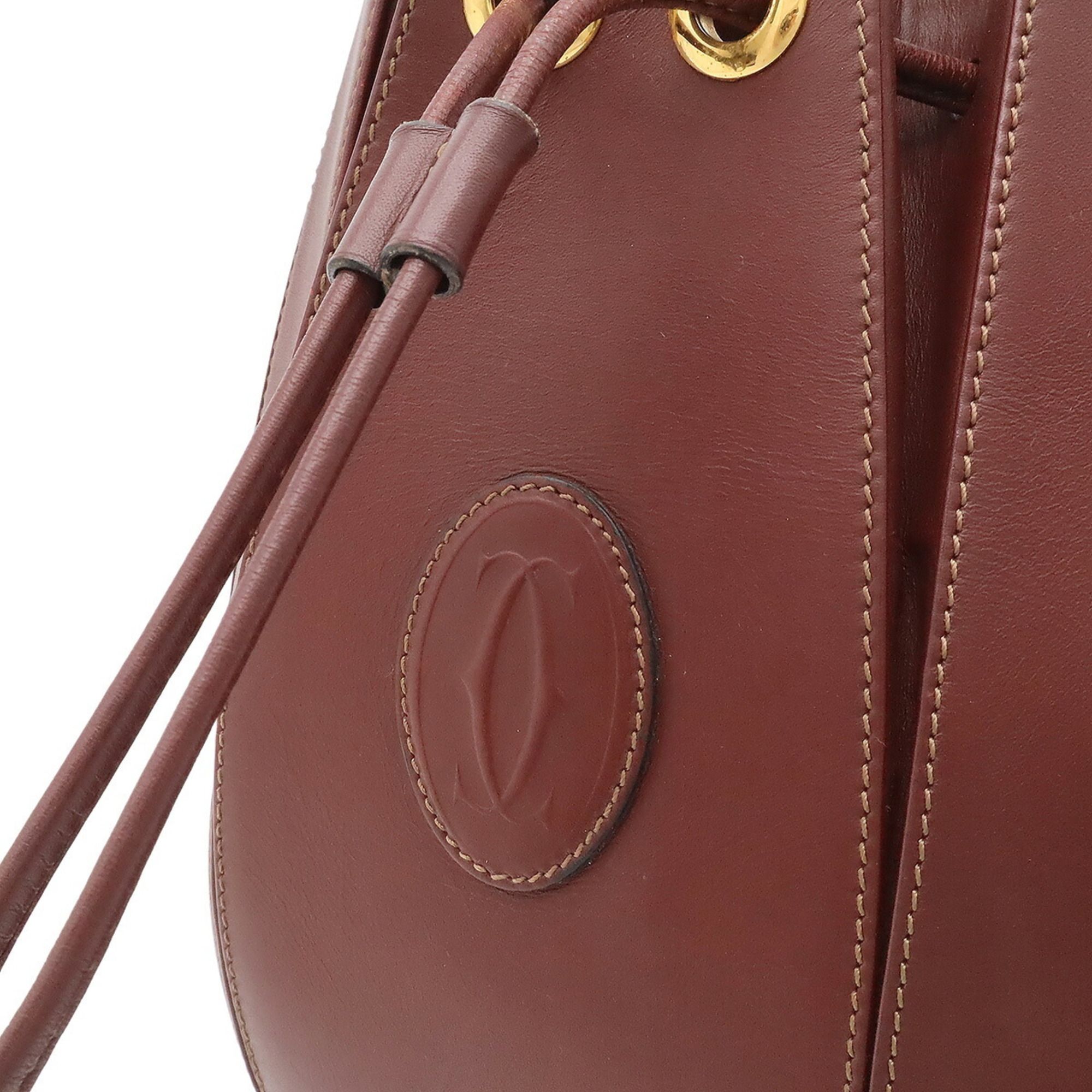 Must Leather Shoulder Bag (Pre-Owned) - Cartier - Modalova