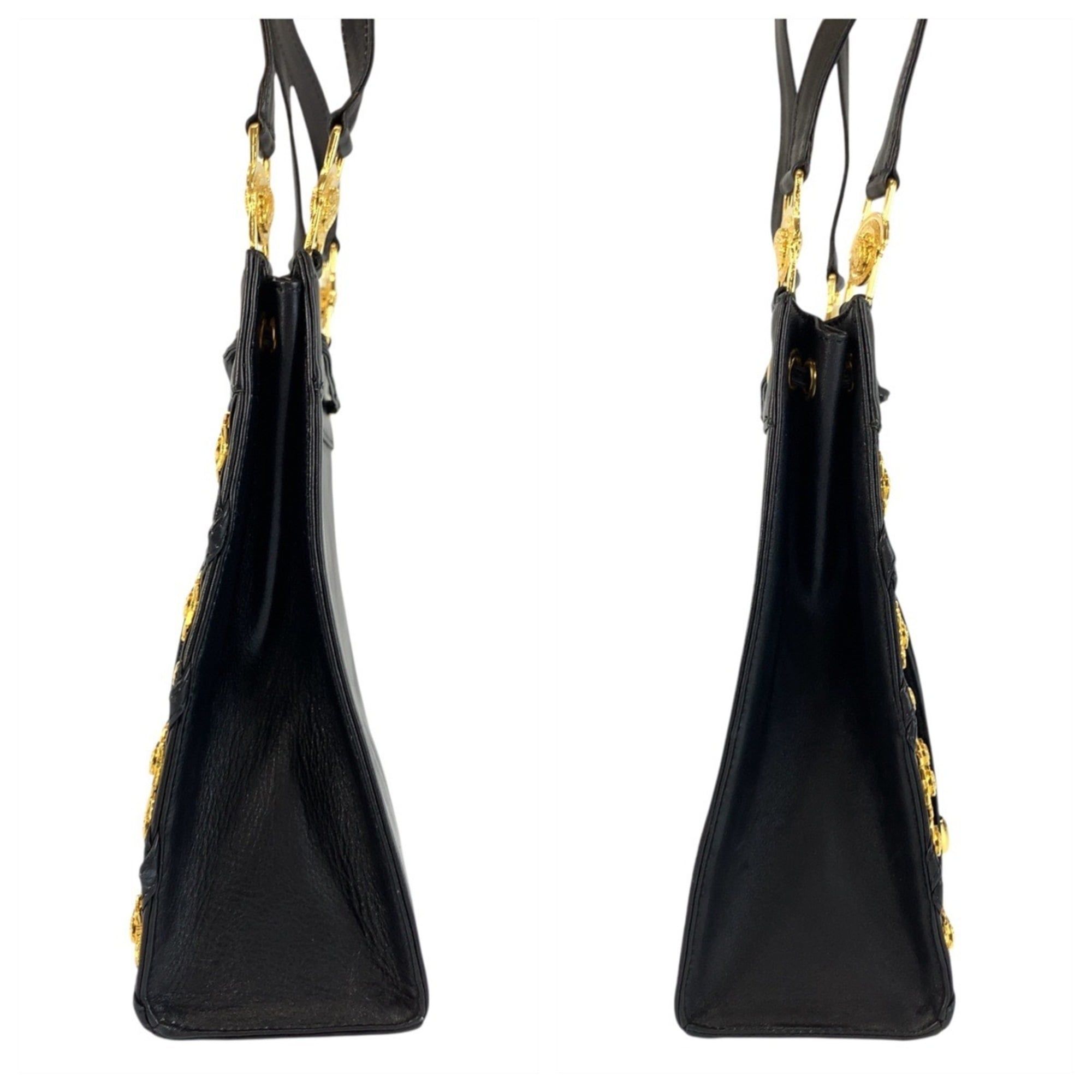 Leather Pochette Shoulder Bag (Pre-Owned) - Versace - Modalova