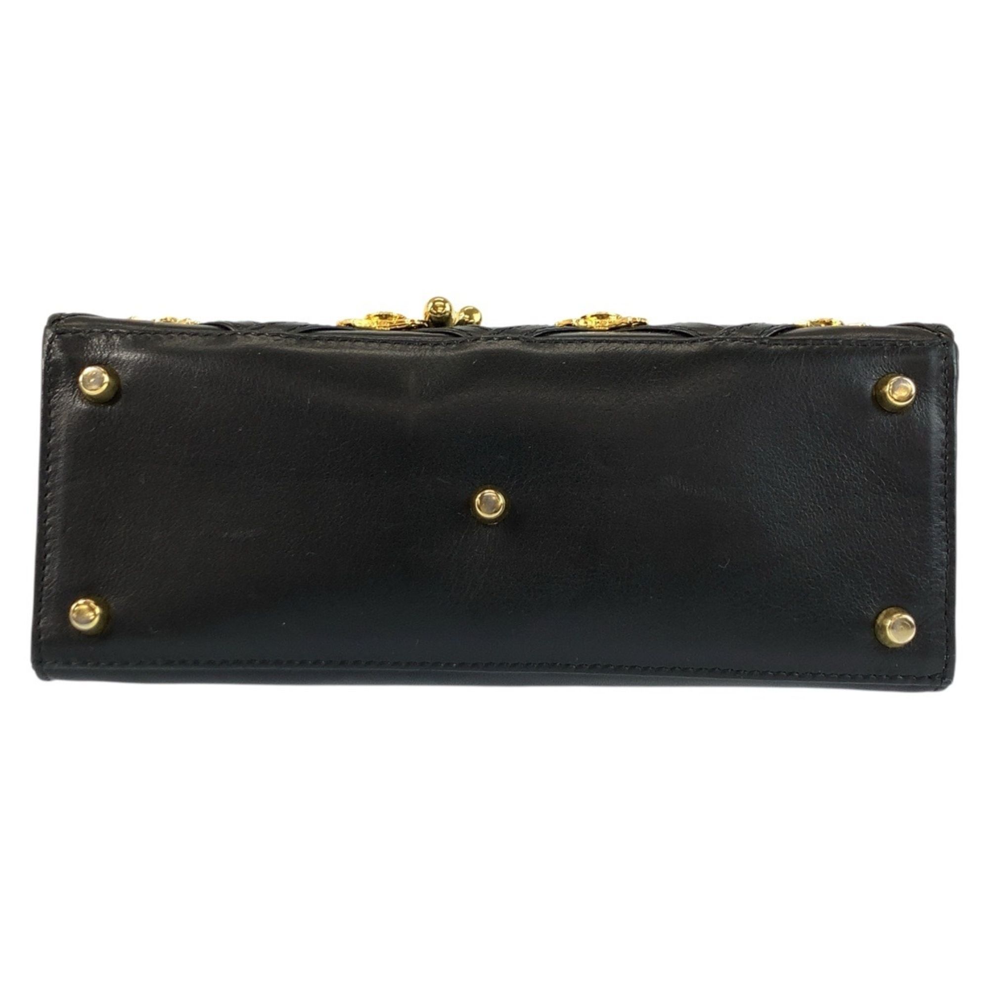 Leather Pochette Shoulder Bag (Pre-Owned) - Versace - Modalova