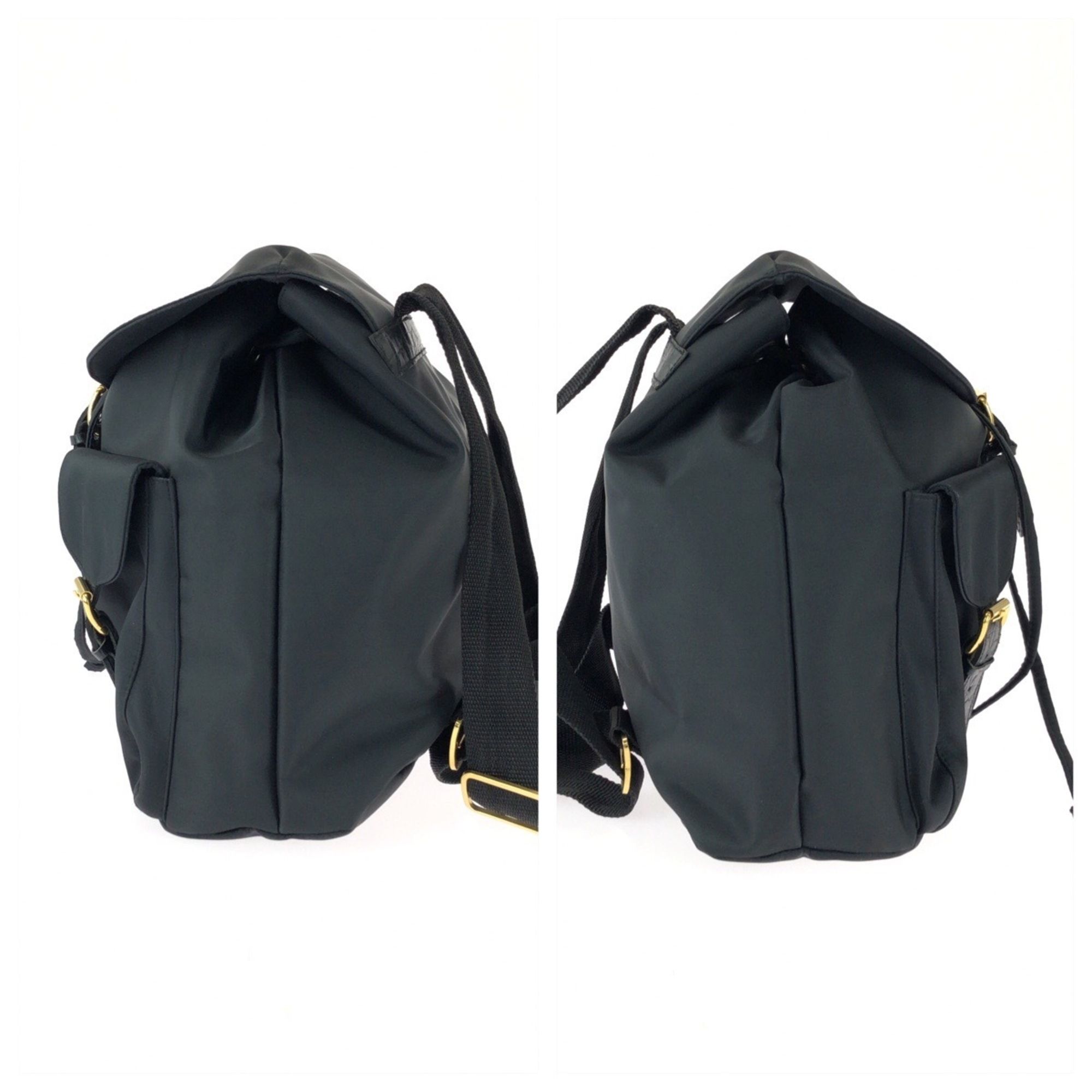 Nylon Backpack (Pre-Owned) - Versace - Modalova