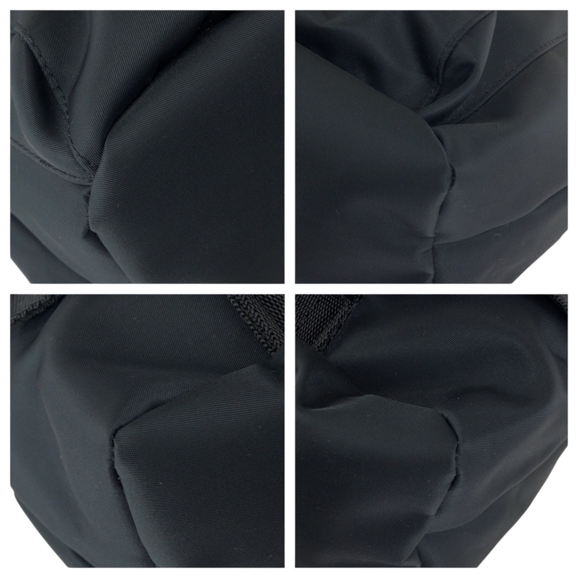 Nylon Leather Backpack (Pre-Owned) - Versace - Modalova