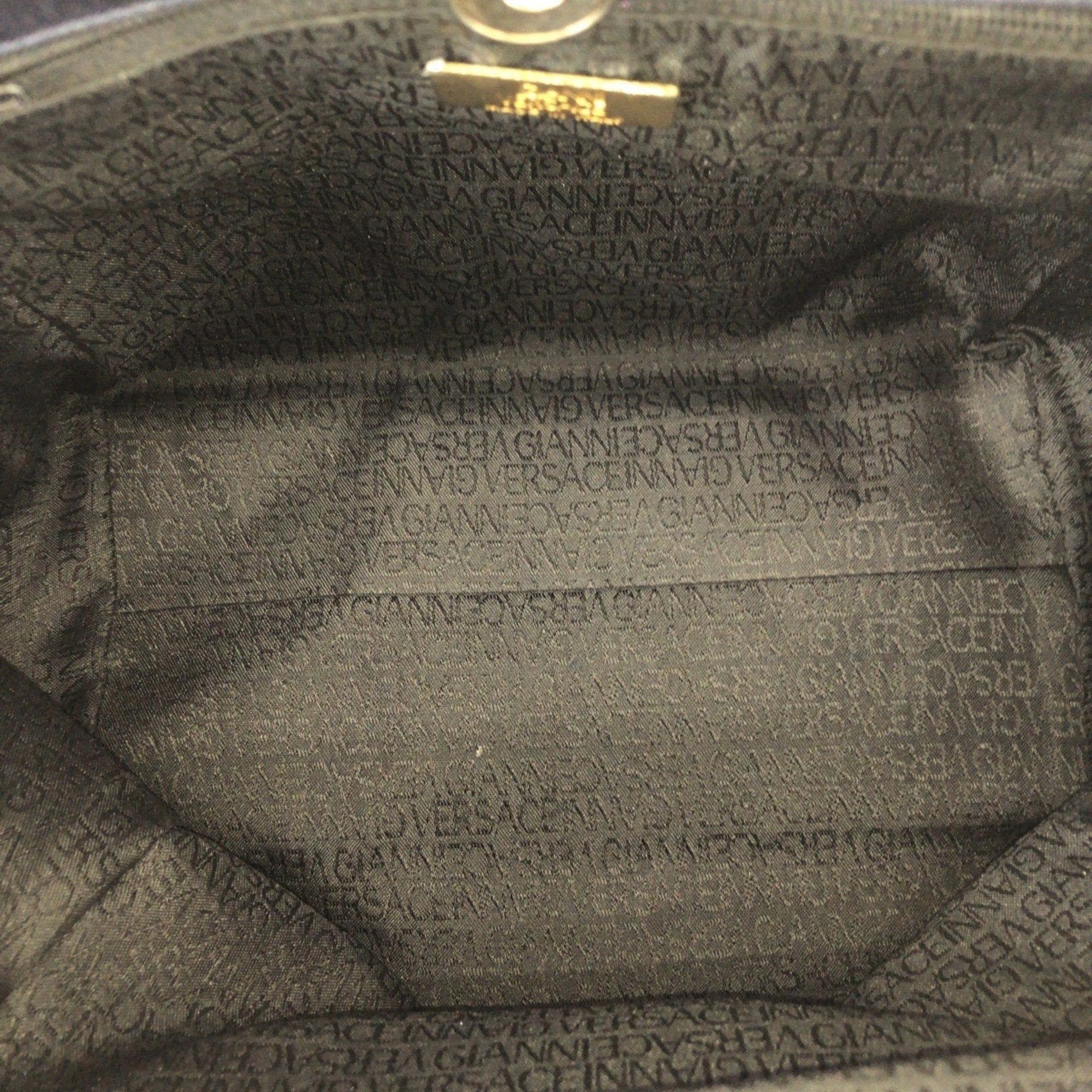 Nylon Patent Leather Shoulder Bag (Pre-Owned) - Versace - Modalova