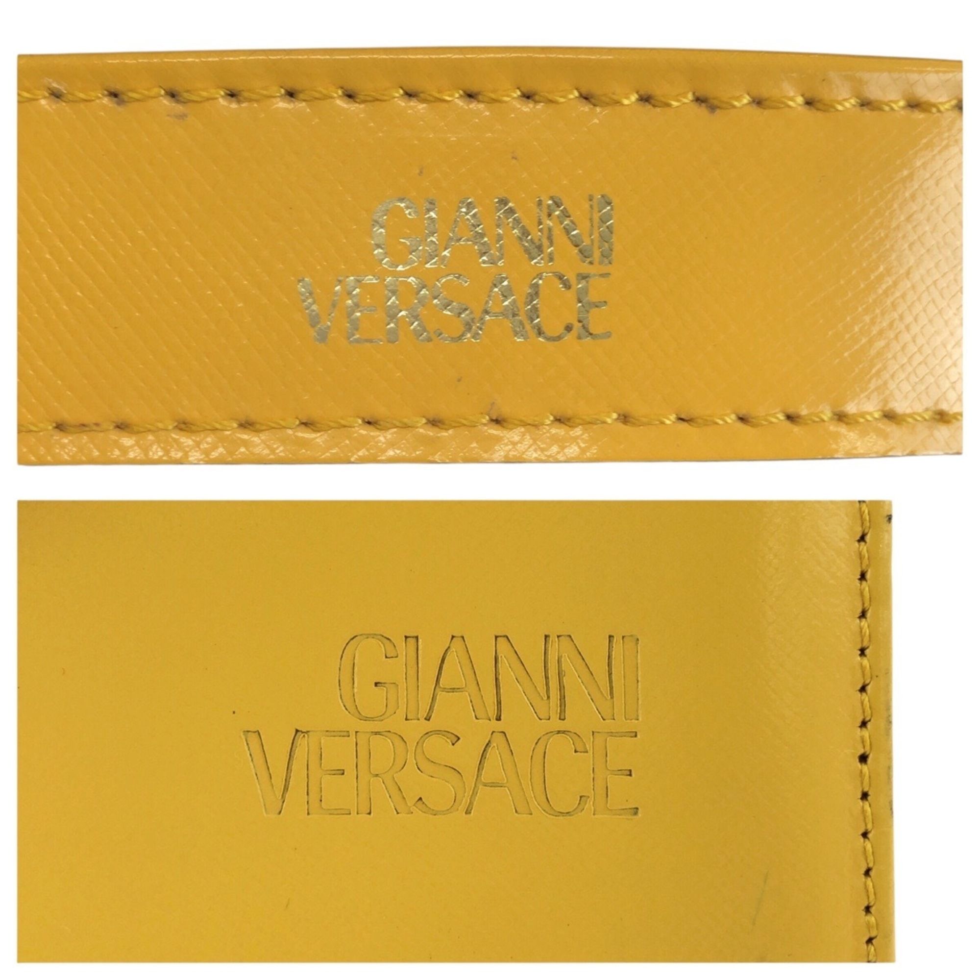 Leather Handbag Shoulder Bag (Pre-Owned) - Versace - Modalova