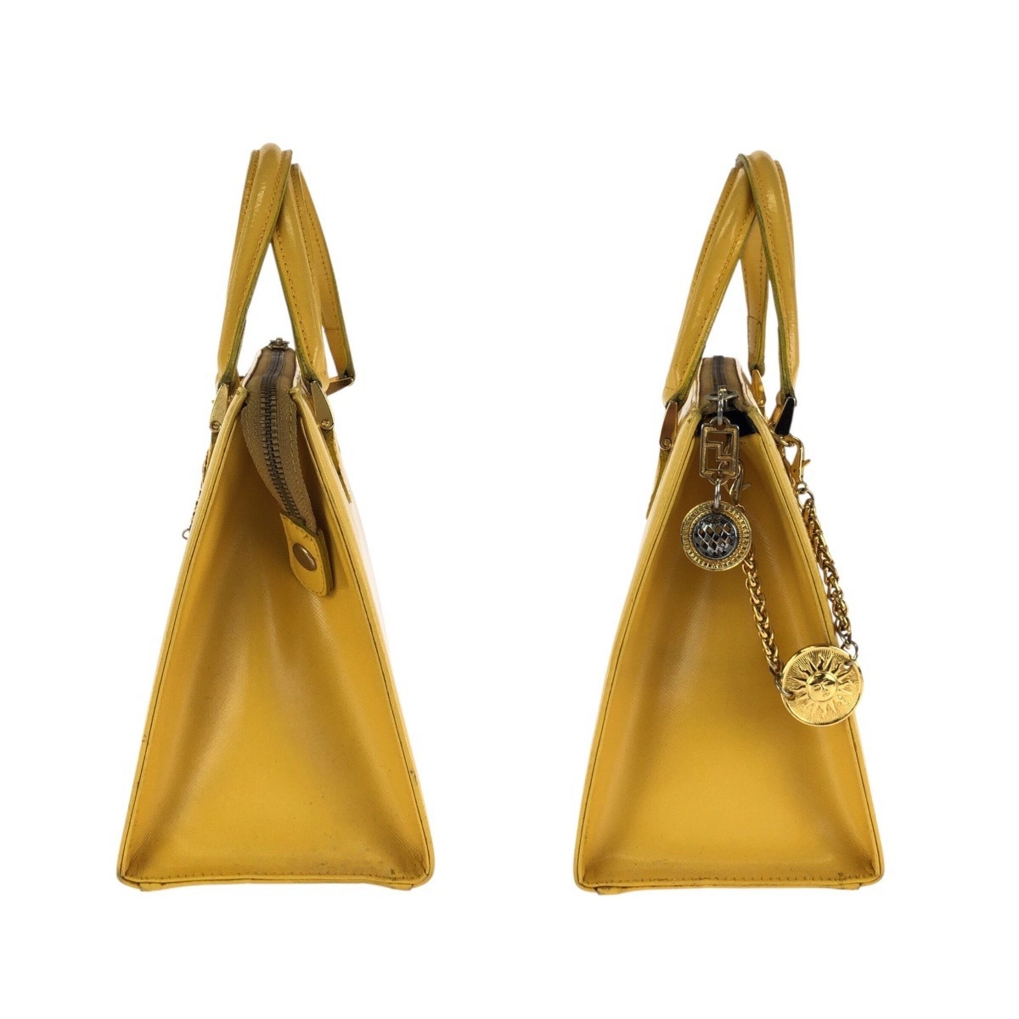 Leather Handbag Shoulder Bag (Pre-Owned) - Versace - Modalova