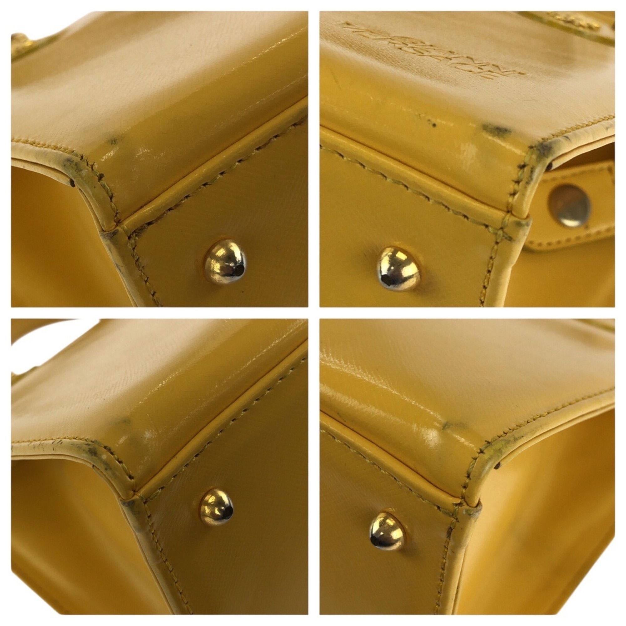 Leather Handbag Shoulder Bag (Pre-Owned) - Versace - Modalova