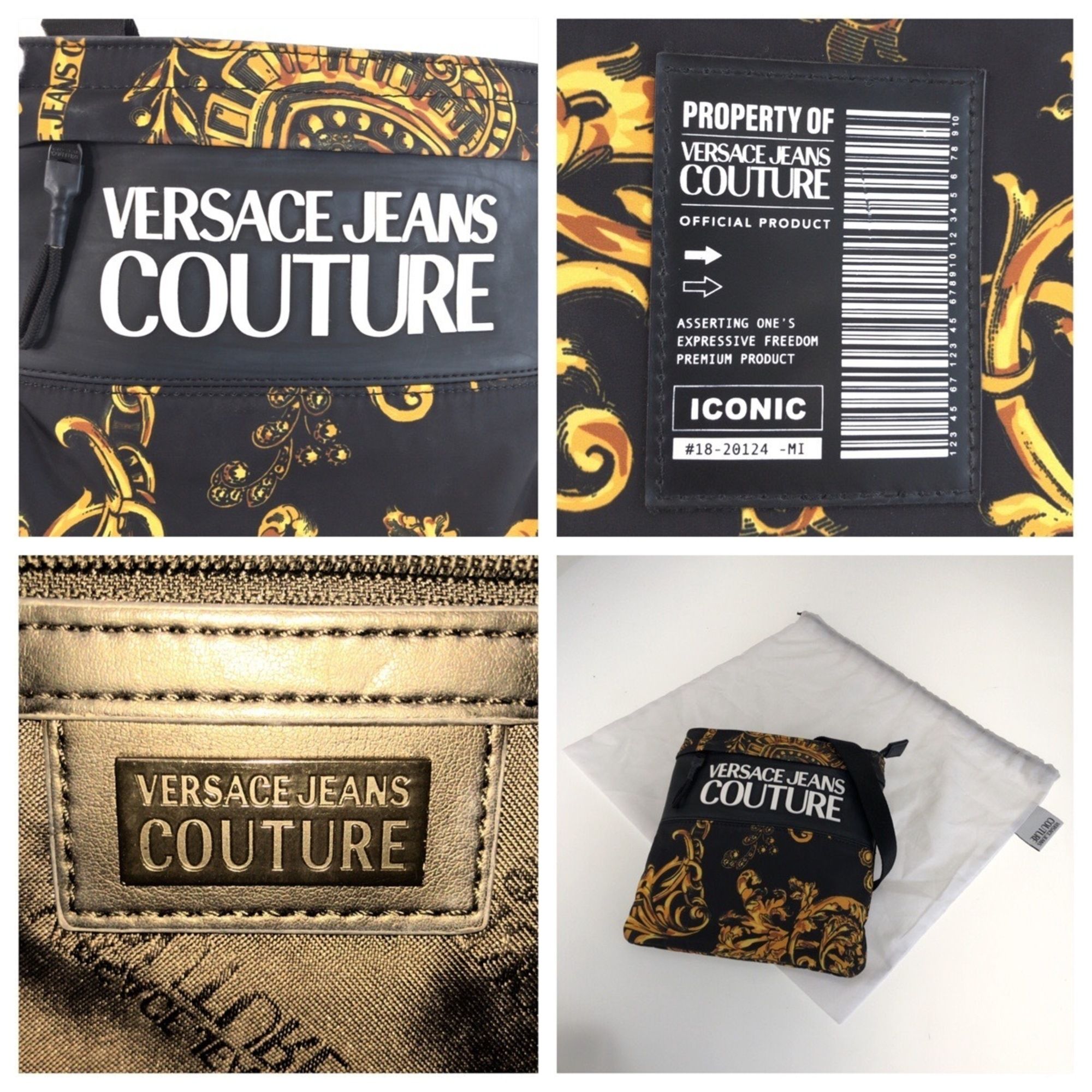 Nylon Shoulder Bag (Pre-Owned) - Versace - Modalova