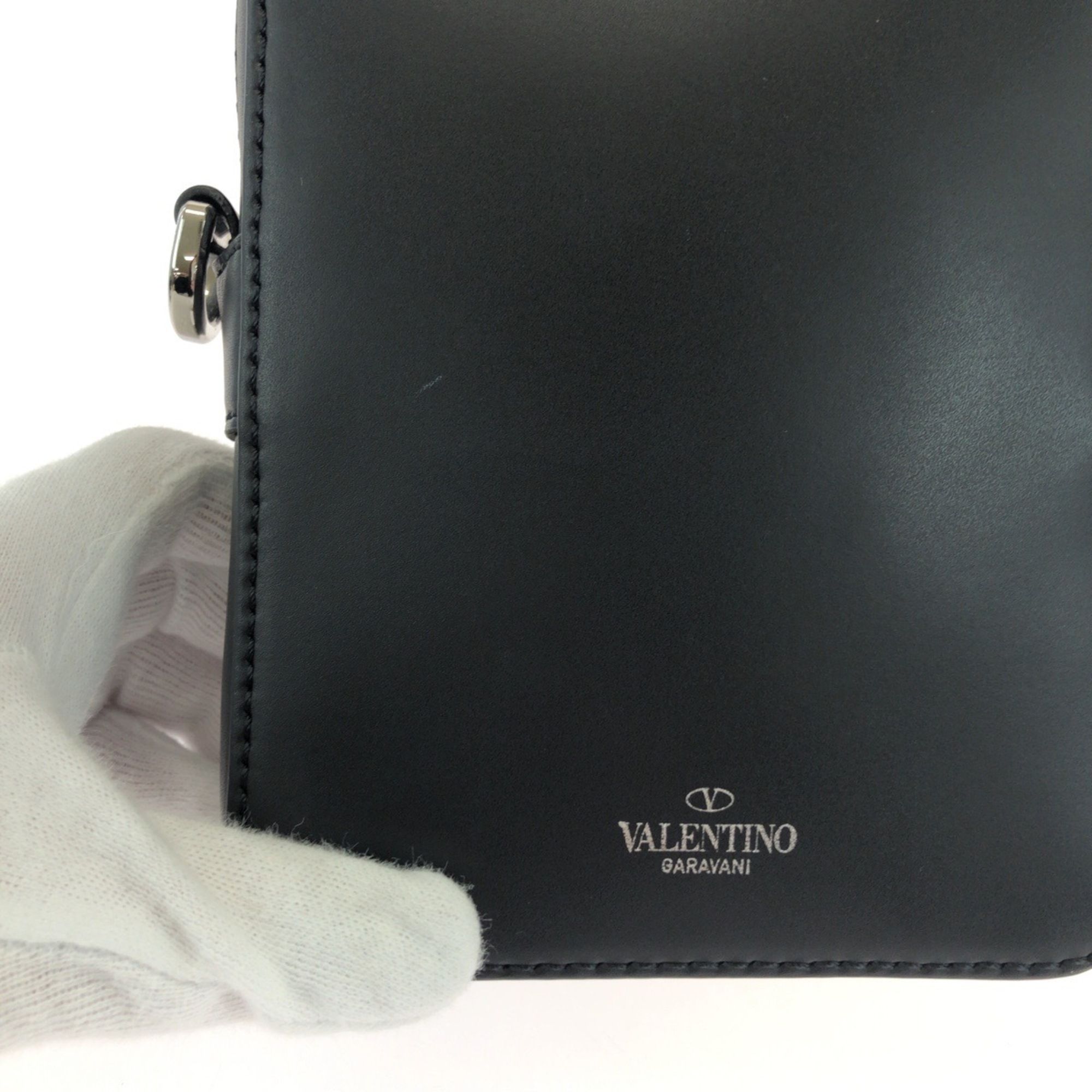 Leather Pochette Shoulder Bag (Pre-Owned) - Valentino - Modalova