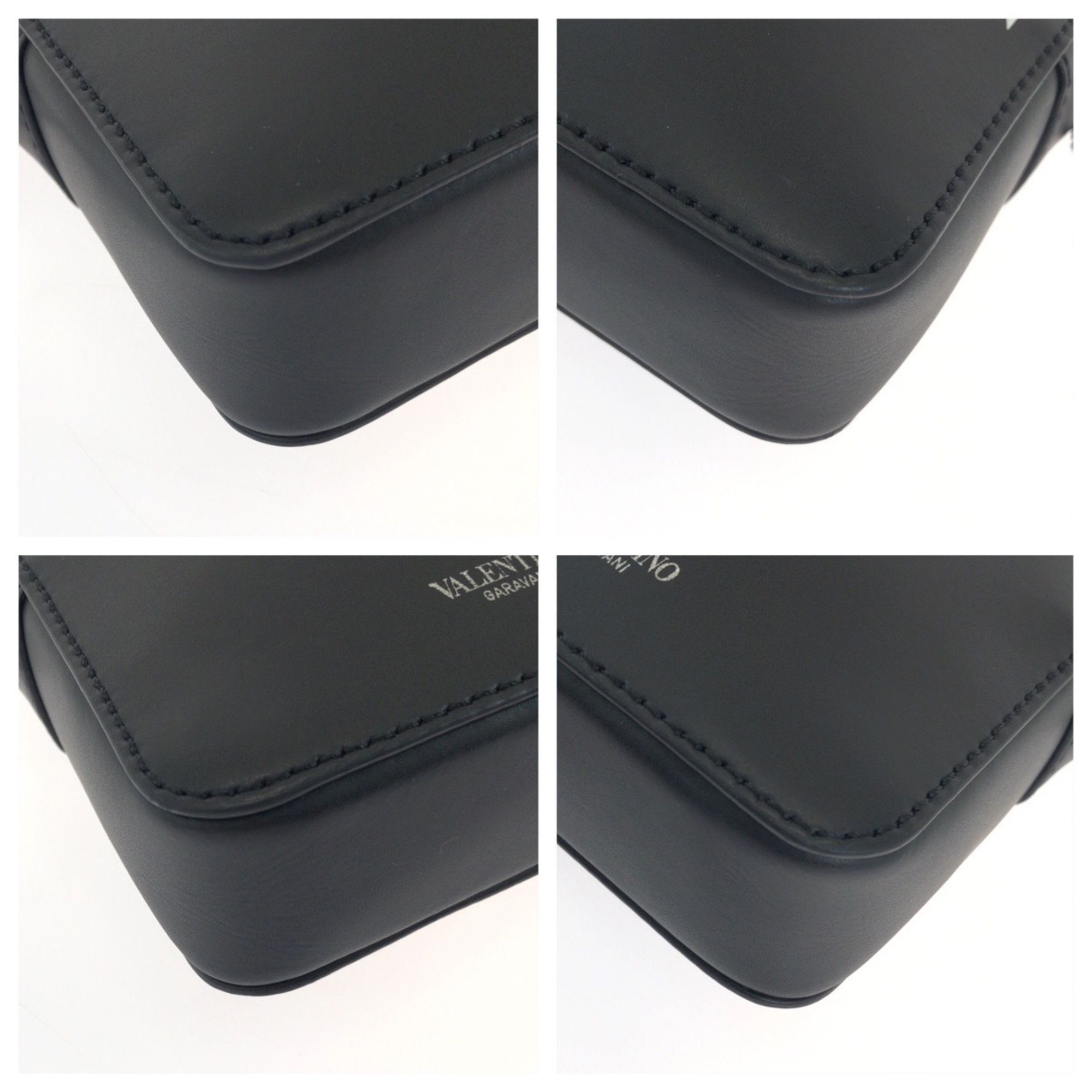 Leather Pochette Shoulder Bag (Pre-Owned) - Valentino - Modalova