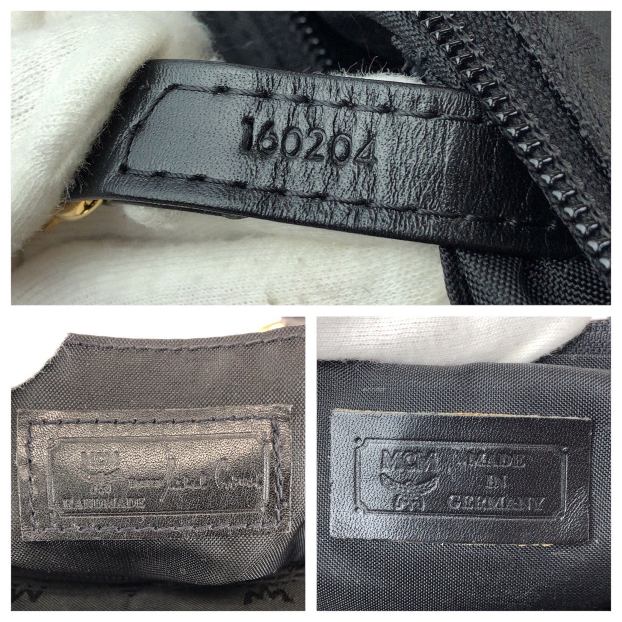 Nylon Leather Handbag (Pre-Owned) - MCM - Modalova