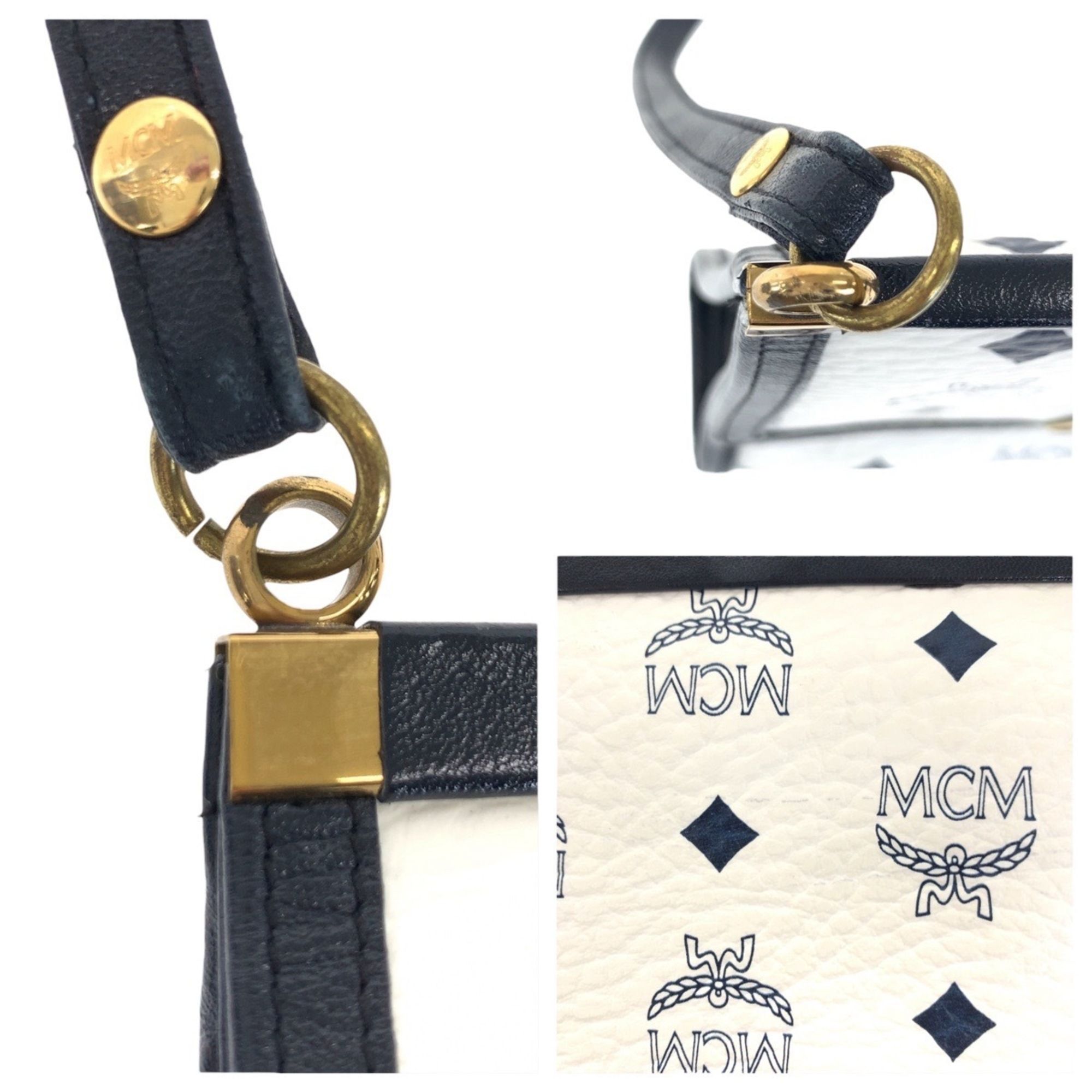 Leather Pochette Shoulder Bag (Pre-Owned) - MCM - Modalova