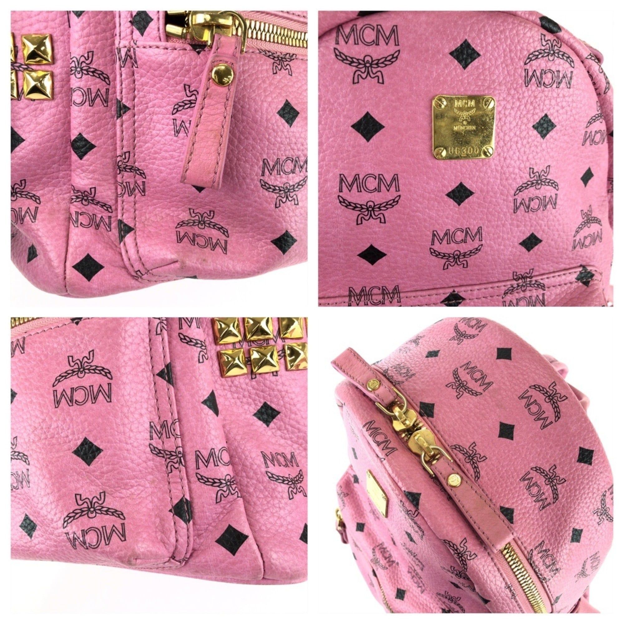 Leather Backpack (Pre-Owned) - MCM - Modalova