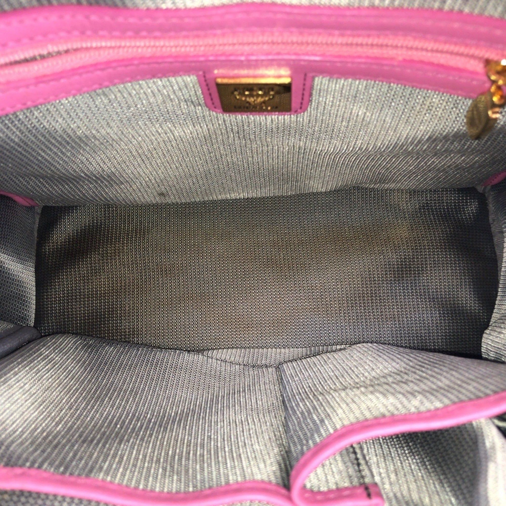 Leather Backpack (Pre-Owned) - MCM - Modalova