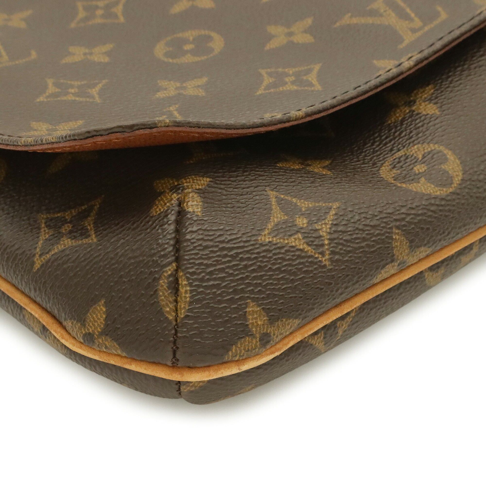Monogram Canvas Pvc Coated Canvas Shoulder Bag (Pre-Owned) - Louis Vuitton - Modalova