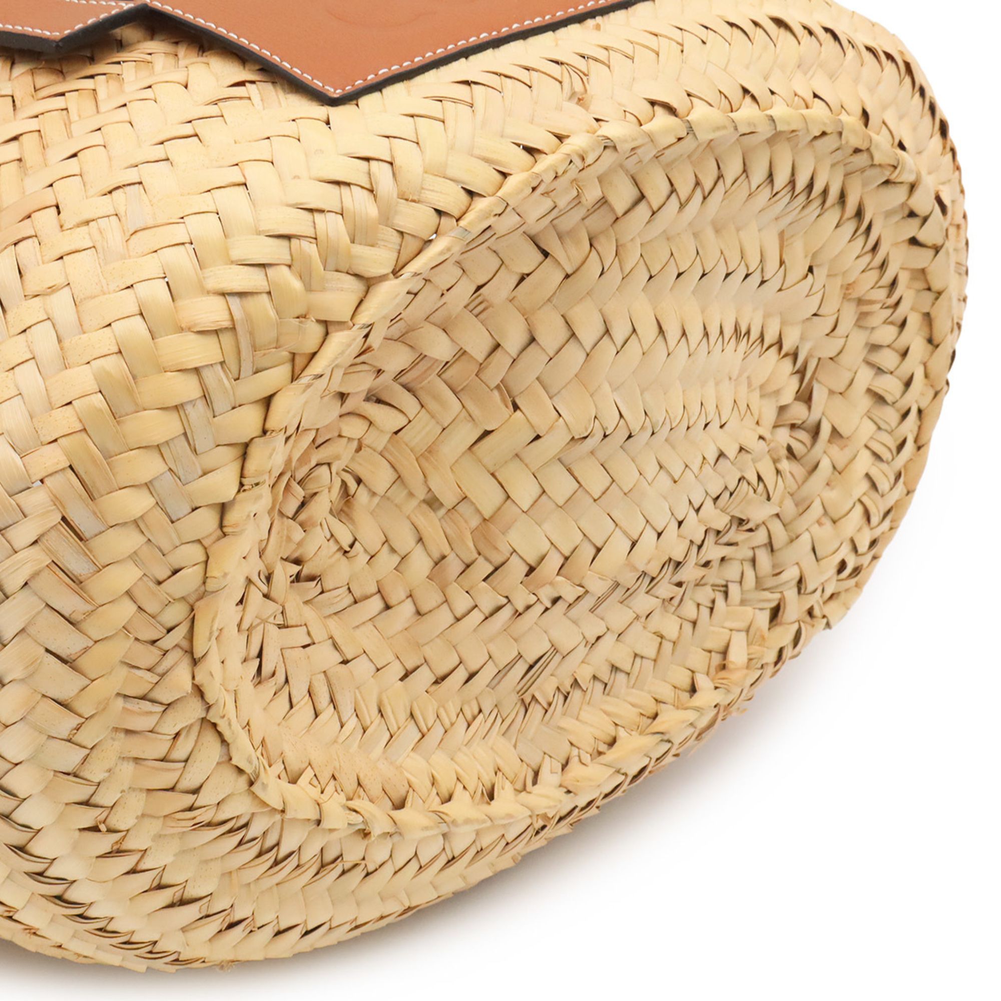 Leather Basket Handbag (Pre-Owned) - Loewe - Modalova