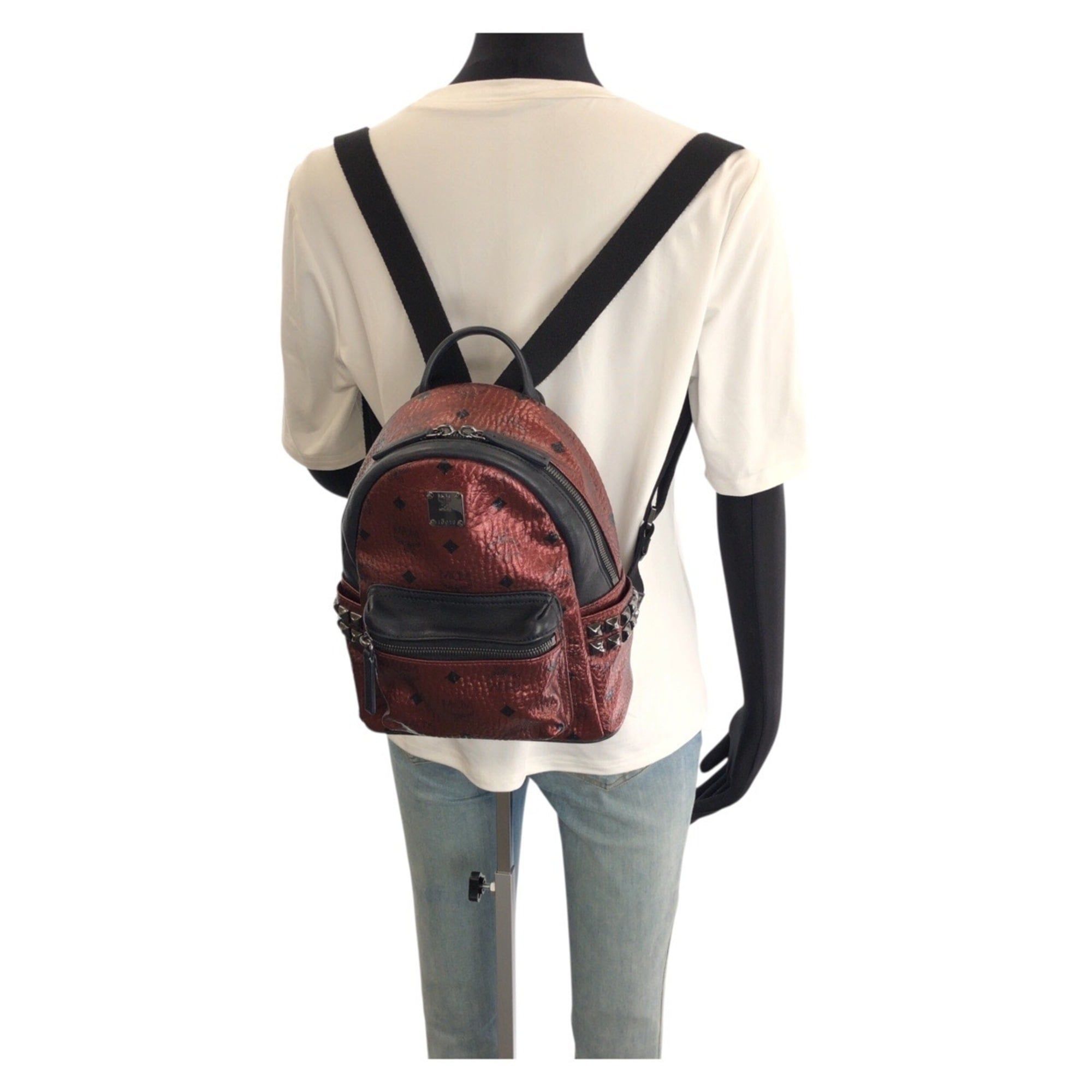Pvc Leather Backpack (Pre-Owned) - MCM - Modalova
