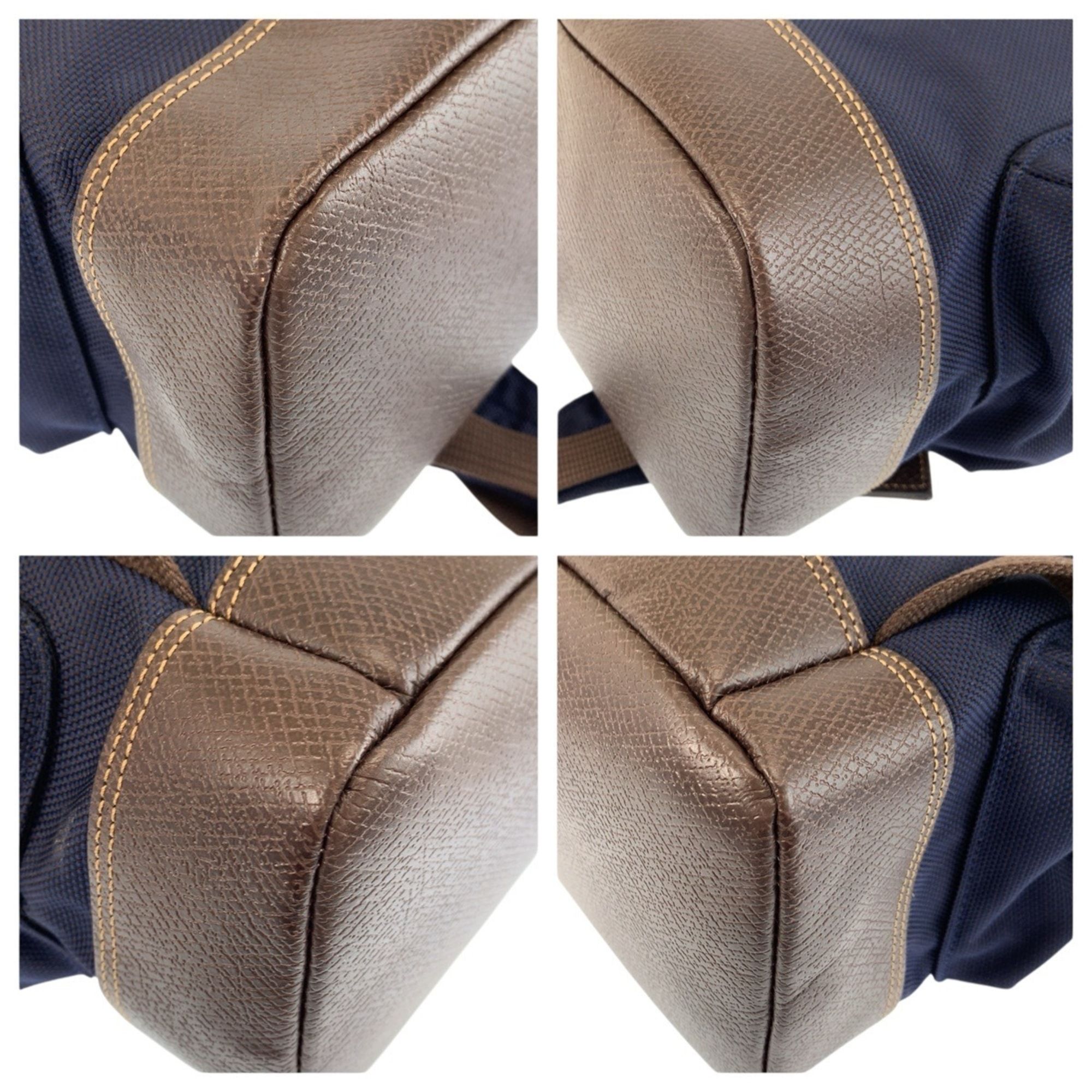 Canvas Leather Backpack (Pre-Owned) - Longchamp - Modalova