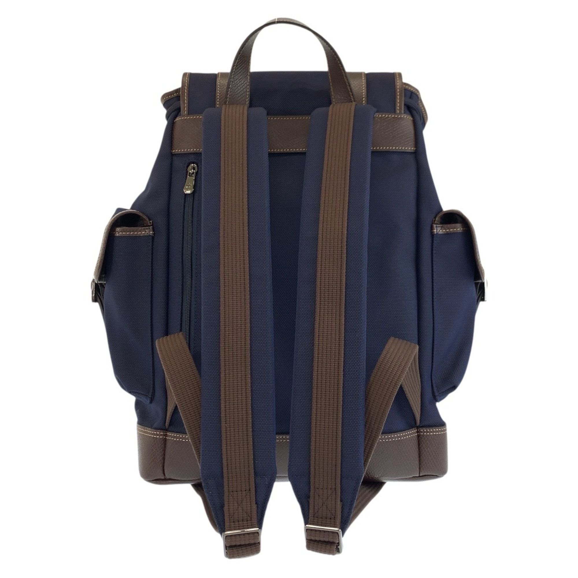 Canvas Leather Backpack (Pre-Owned) - Longchamp - Modalova