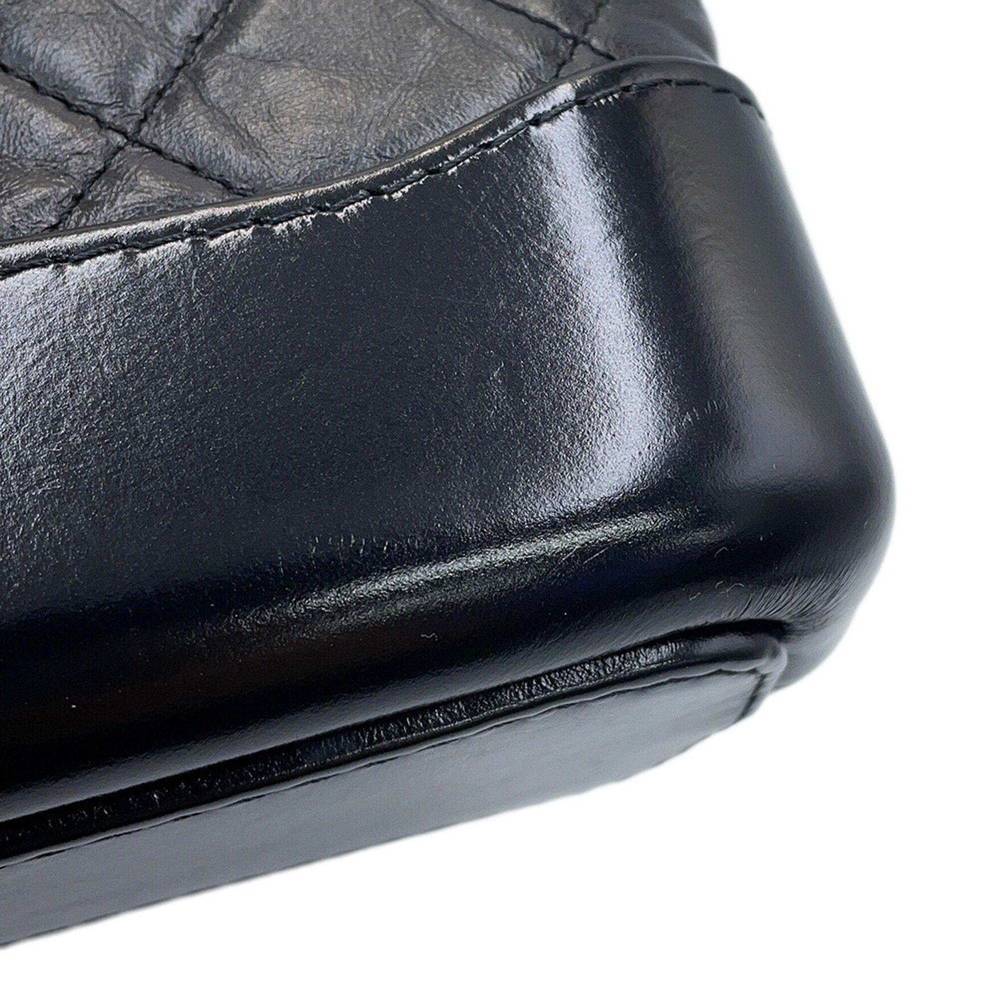 Gabriel Leather Handbag Shoulder Bag (Pre-Owned) - Chanel - Modalova