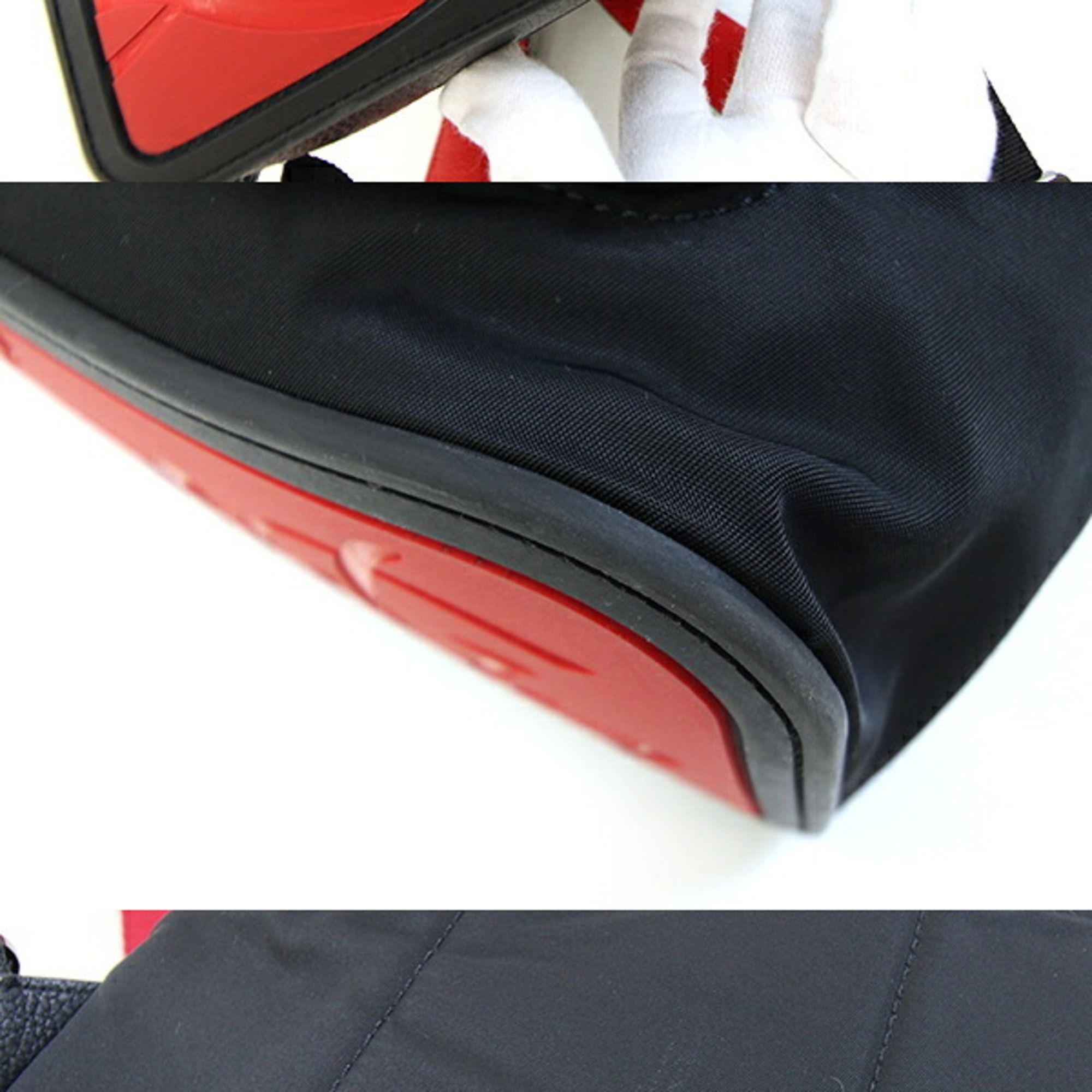 Nylon Leather Backpack (Pre-Owned) - Christian Louboutin - Modalova