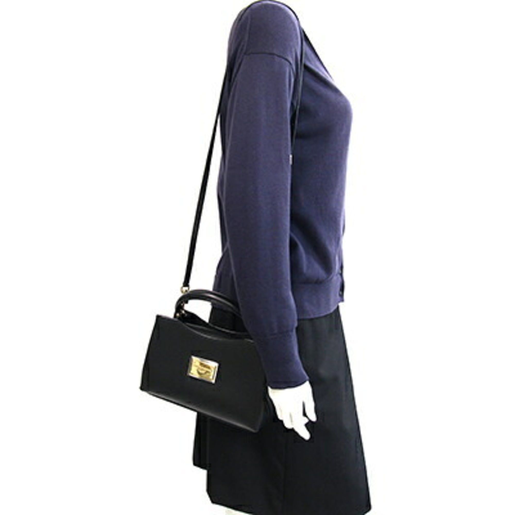 Leather Handbag (Pre-Owned) - Dolce & Gabbana - Modalova