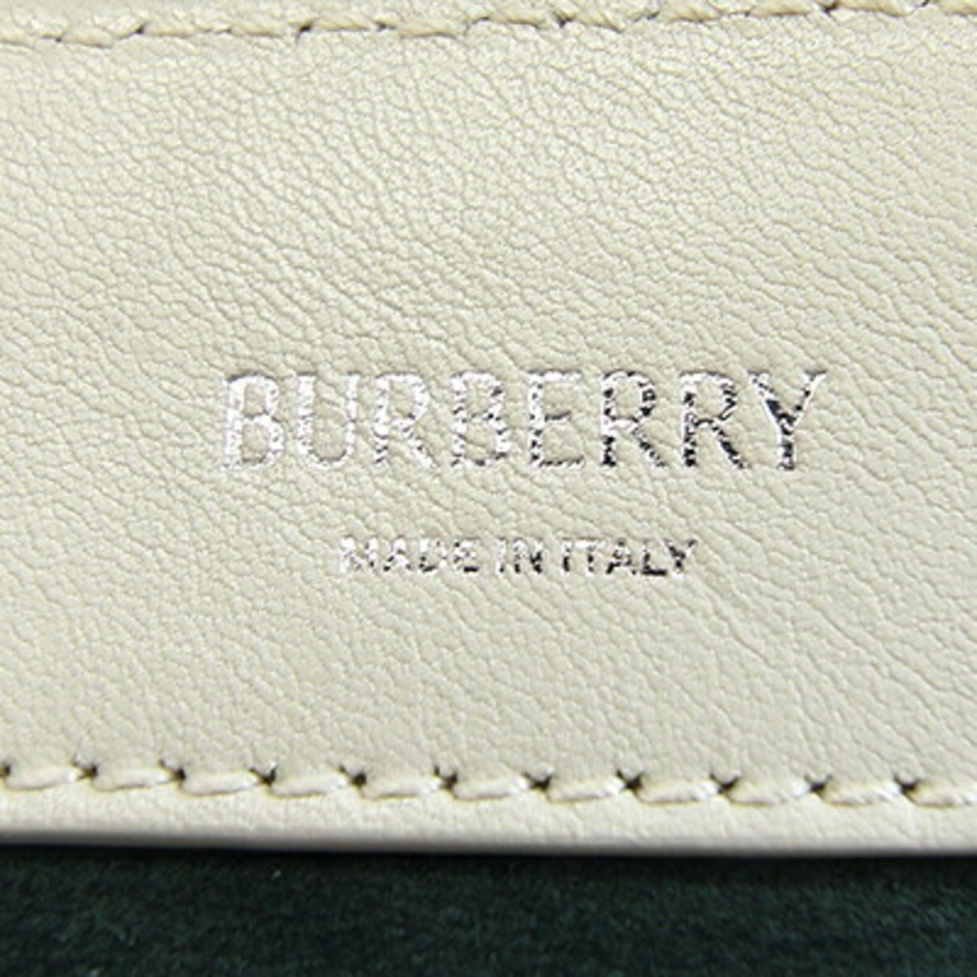 Leather Shoulder Bag (Pre-Owned) - Burberry - Modalova