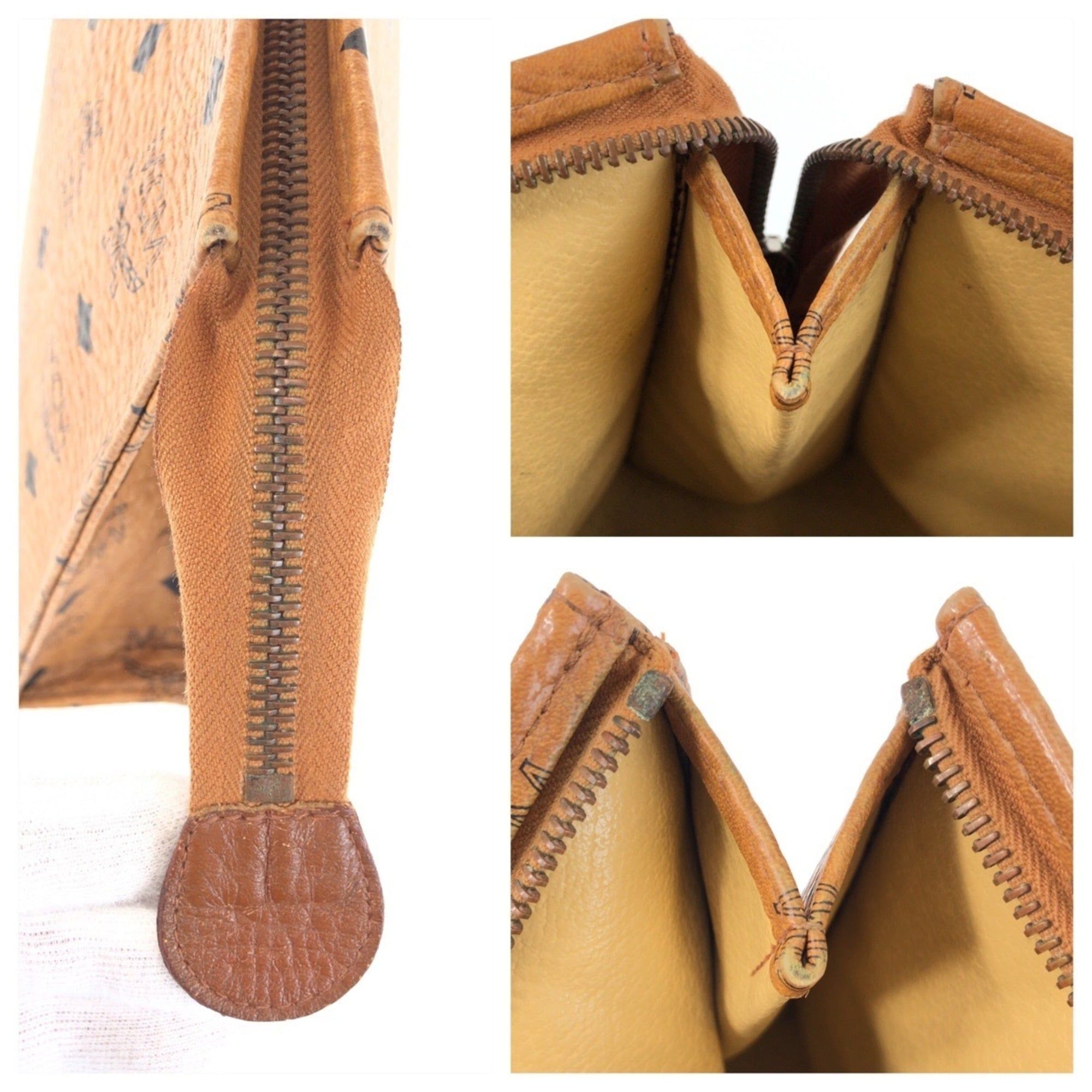 Leather Clutch Bag (Pre-Owned) - MCM - Modalova