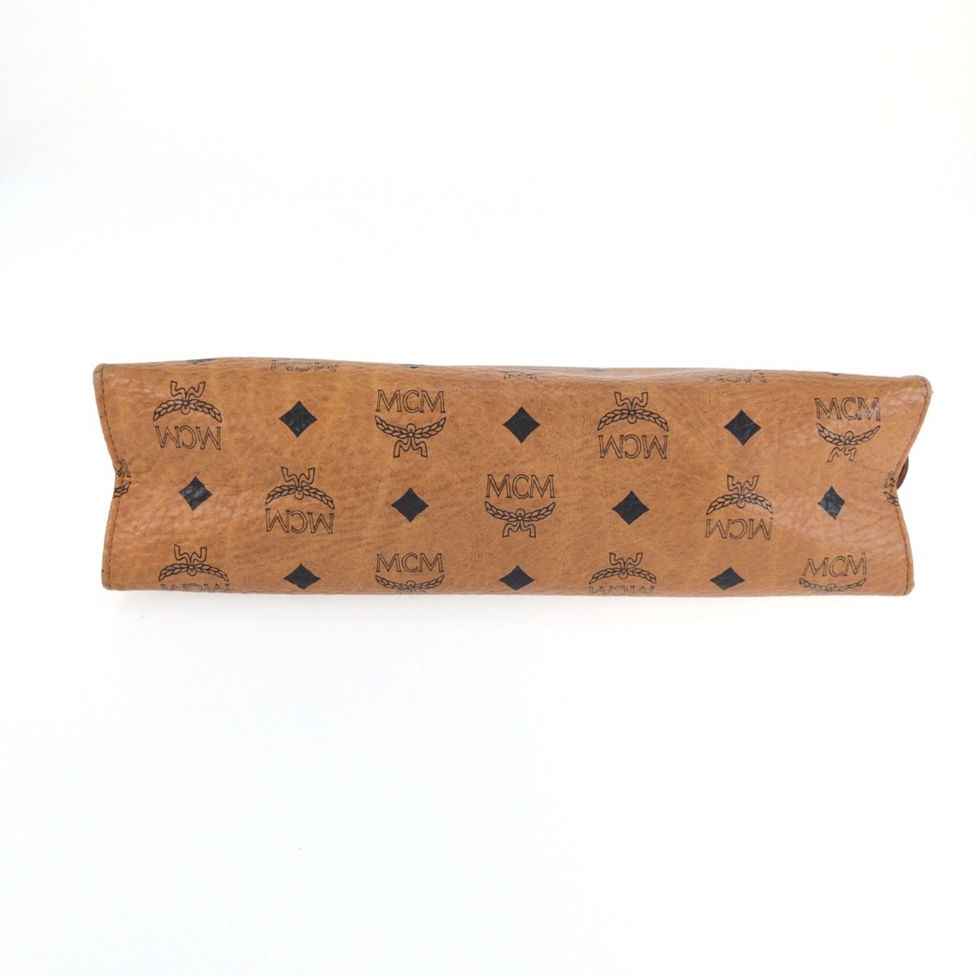 Leather Clutch Bag (Pre-Owned) - MCM - Modalova