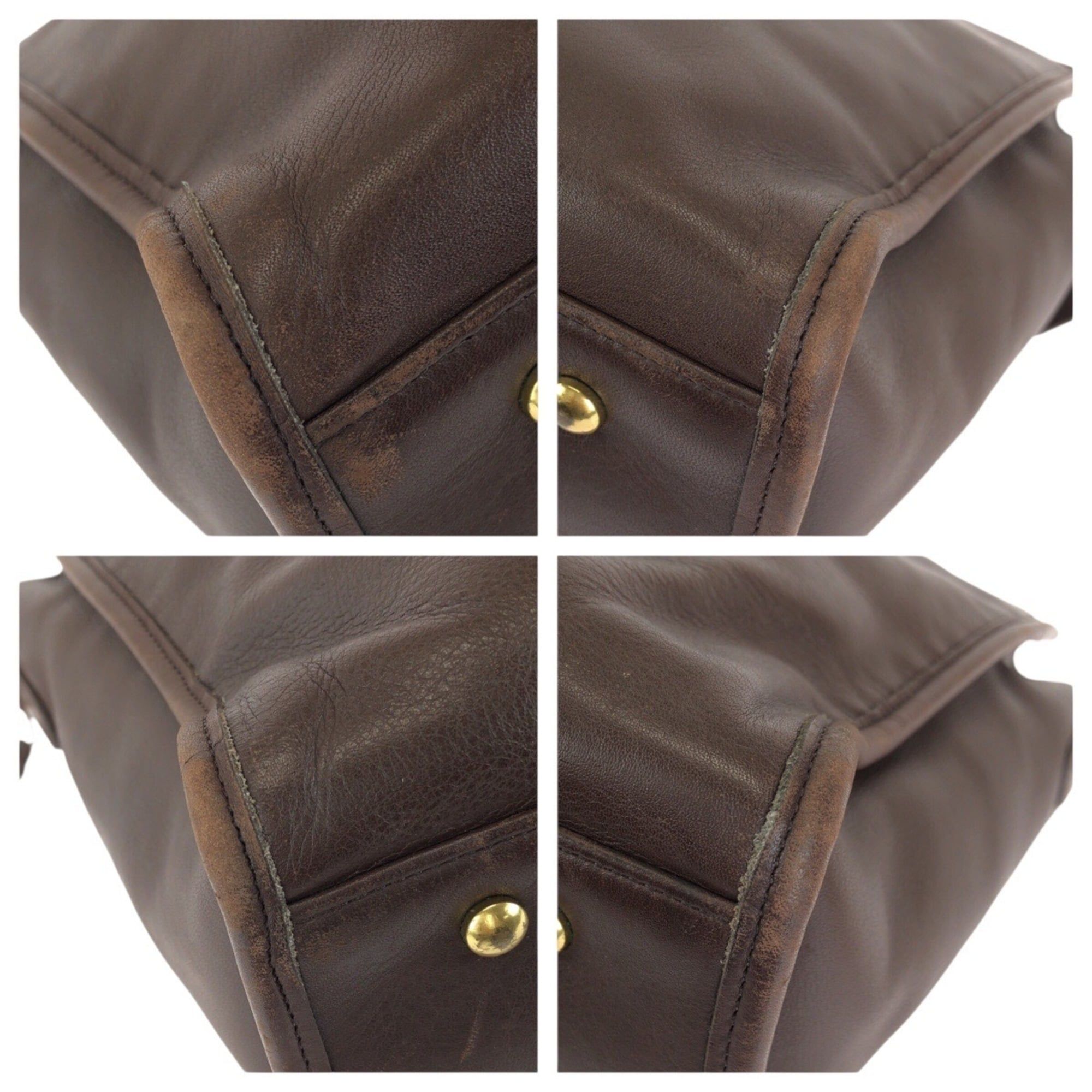 Leather Shoulder Bag (Pre-Owned) - Coach - Modalova