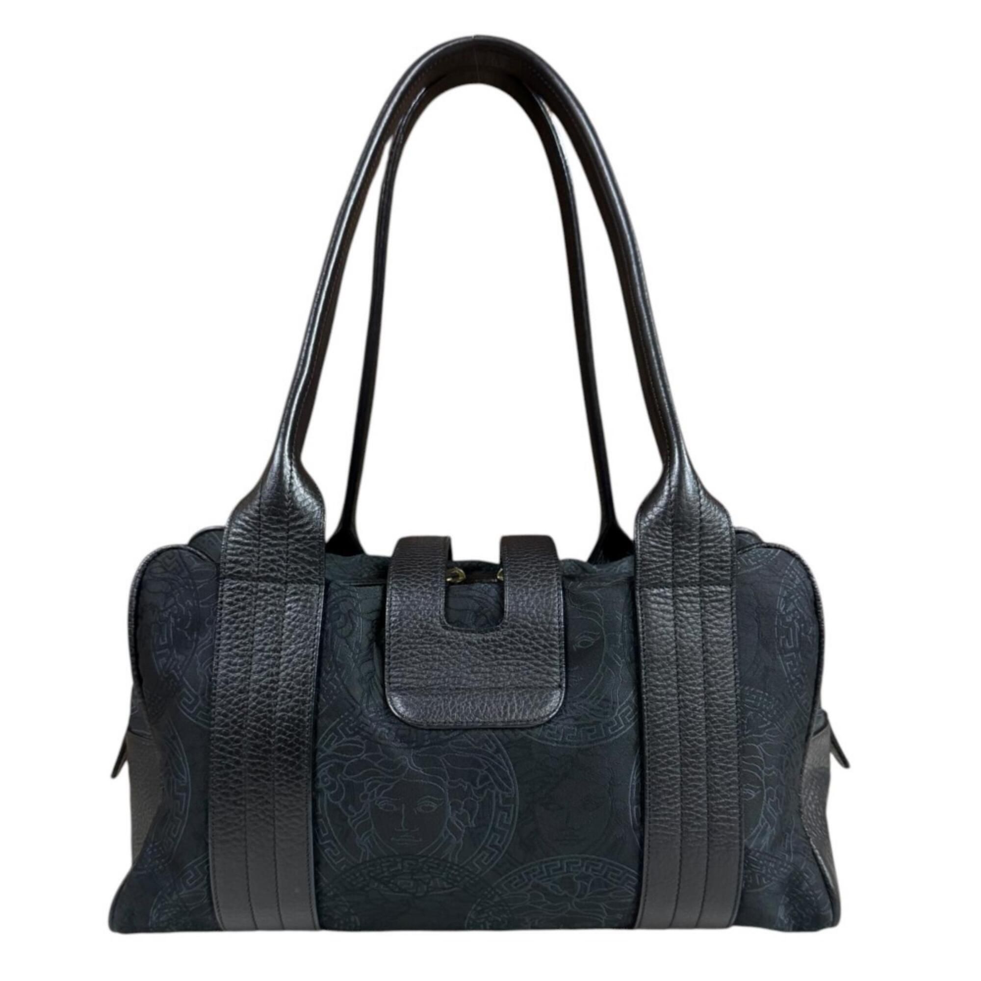 Canvas Handbag (Pre-Owned) - Versace - Modalova