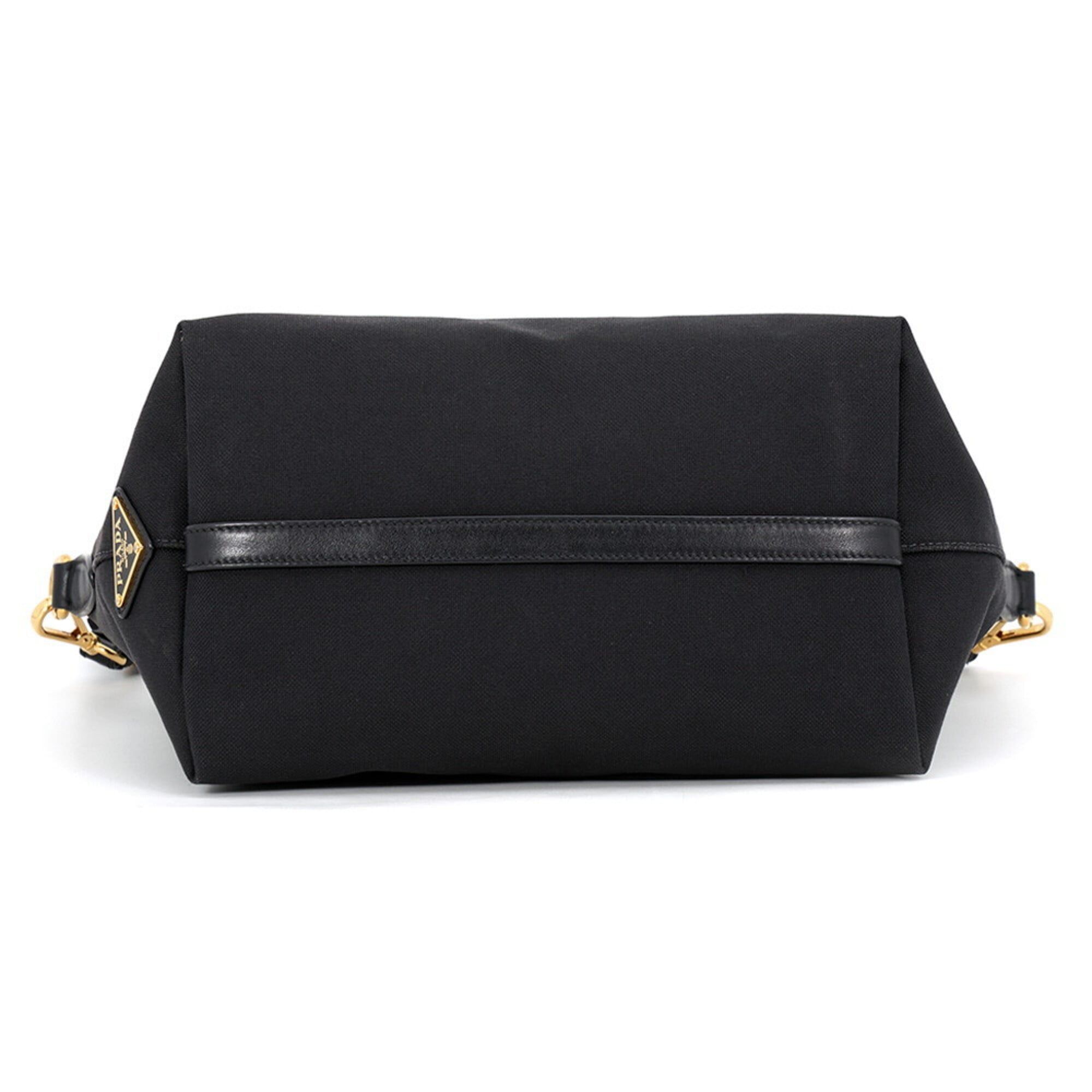 Canvas Leather Handbag (Pre-Owned) - Prada - Modalova