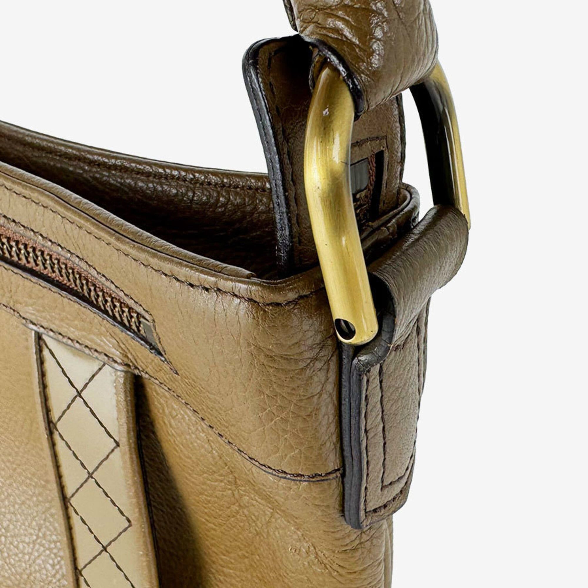 Leather Handbag (Pre-Owned) - Burberry - Modalova