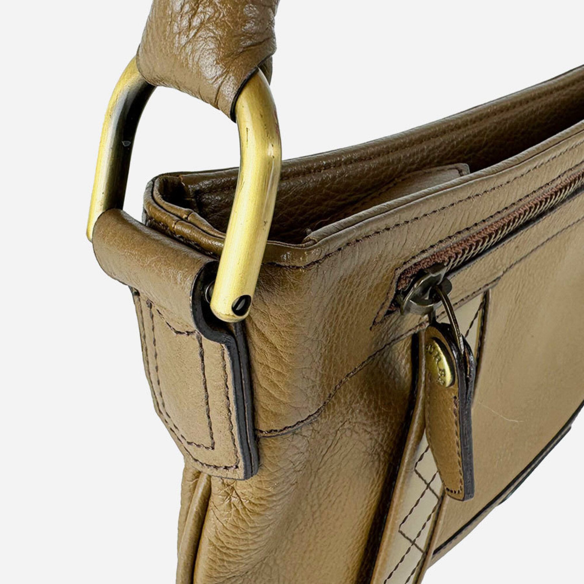 Leather Handbag (Pre-Owned) - Burberry - Modalova