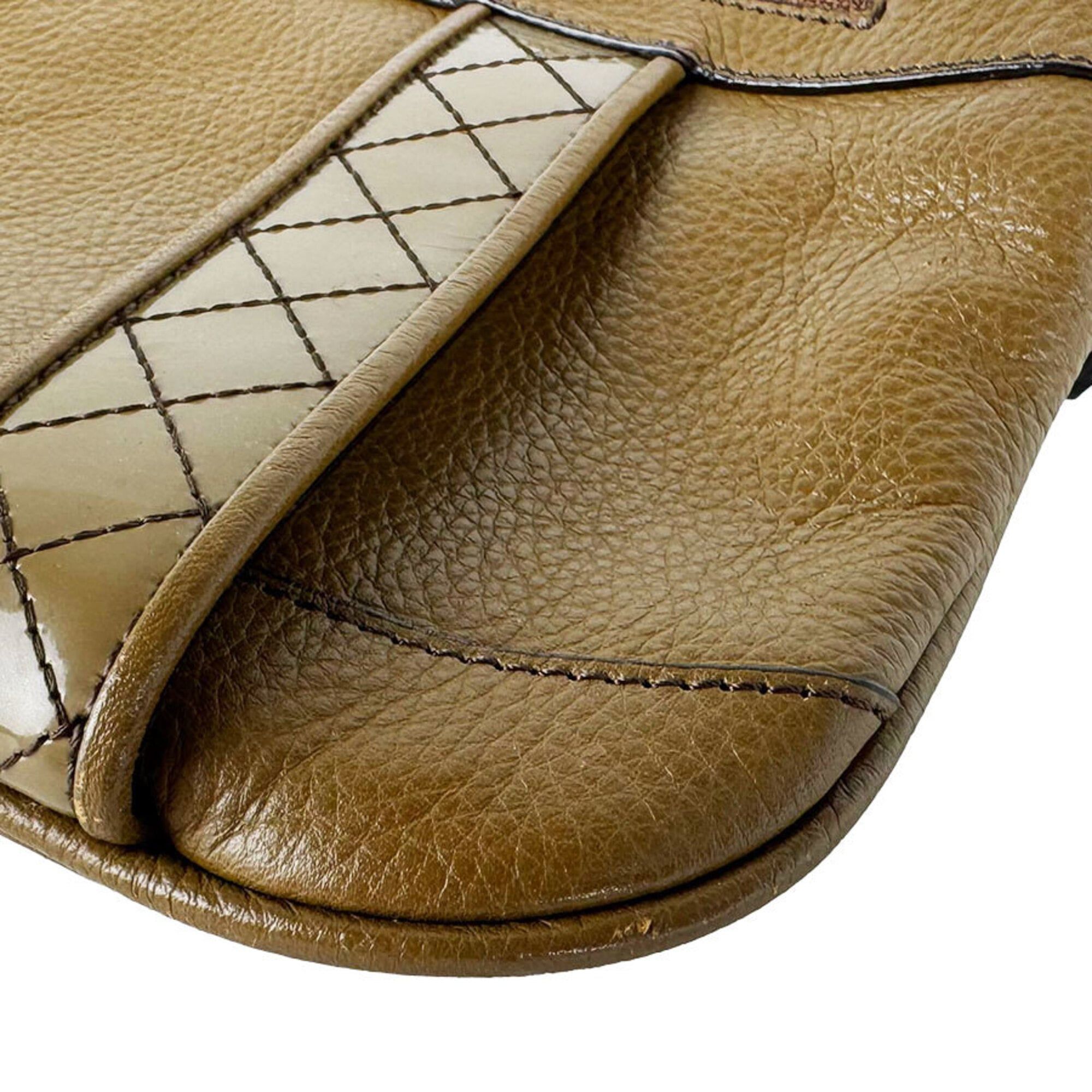 Leather Handbag (Pre-Owned) - Burberry - Modalova