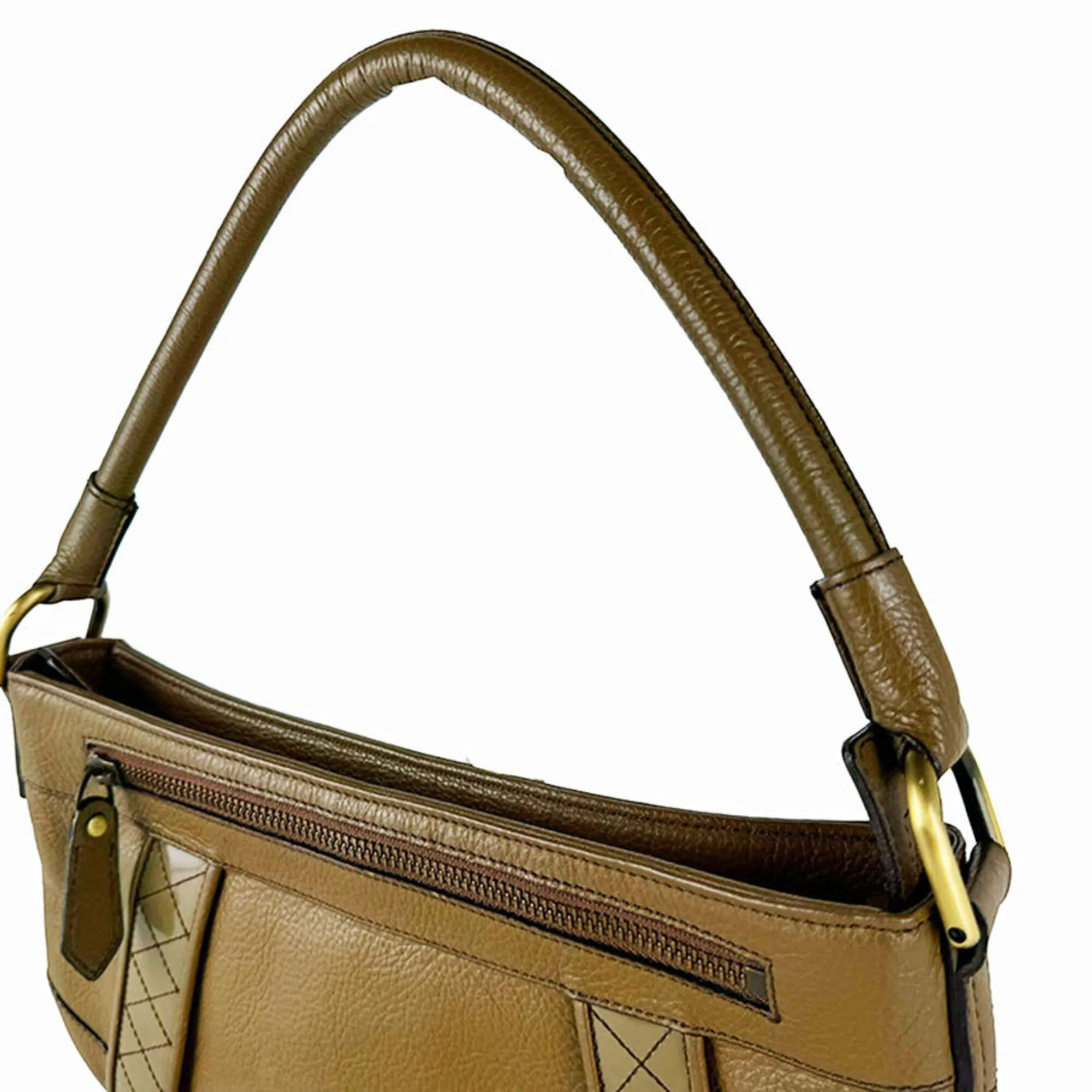 Leather Handbag (Pre-Owned) - Burberry - Modalova