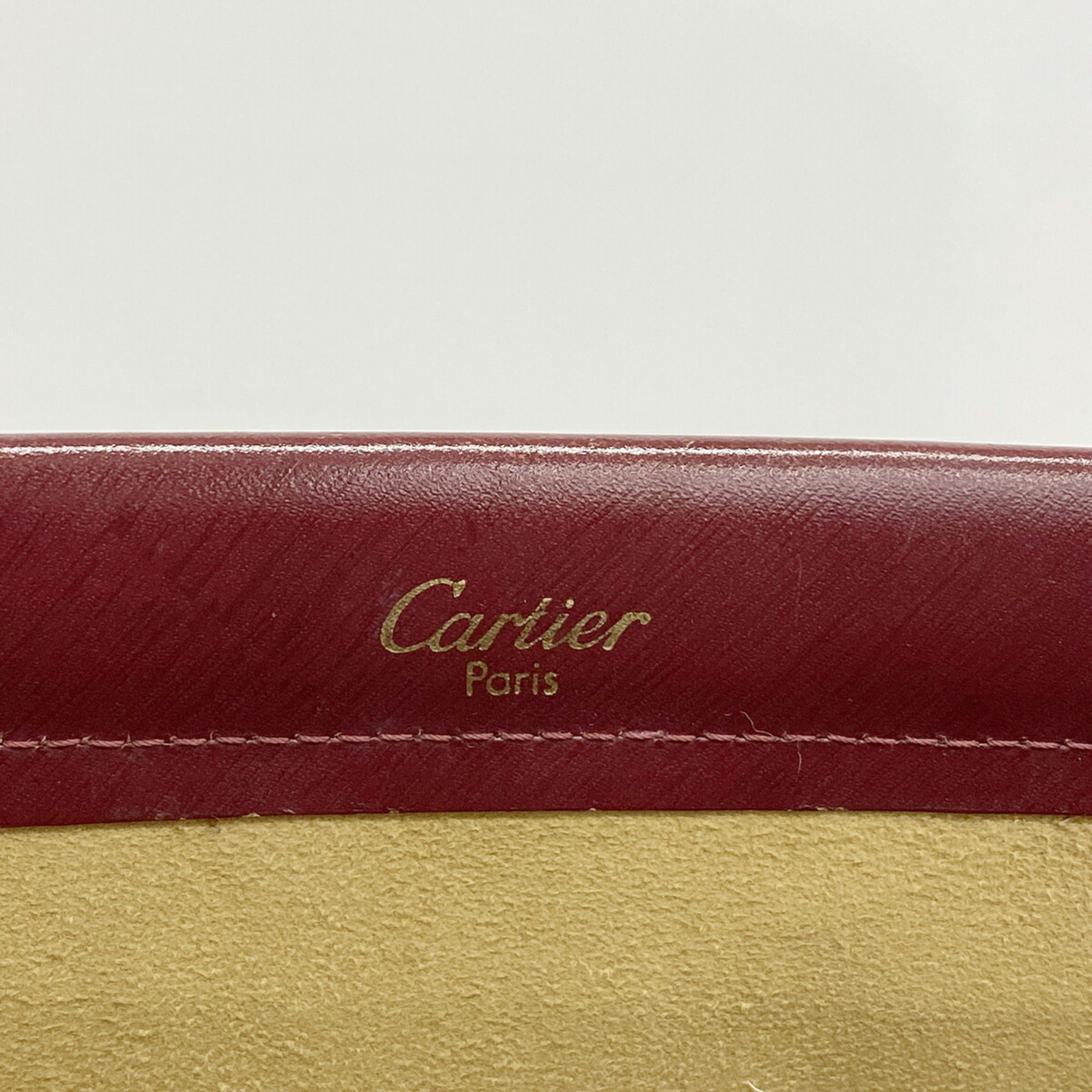 Leather Shoulder Bag (Pre-Owned) - Cartier - Modalova