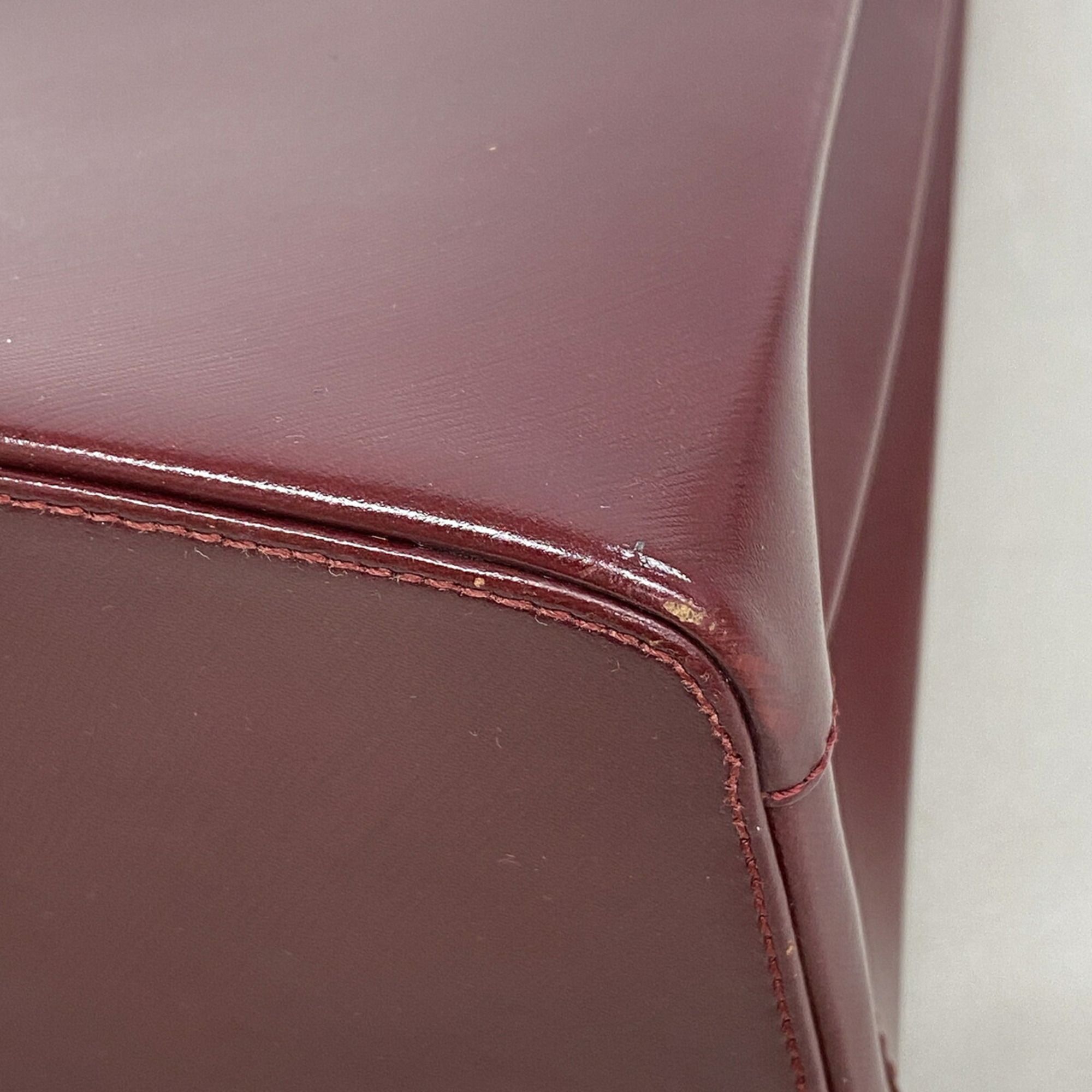Leather Shoulder Bag (Pre-Owned) - Cartier - Modalova