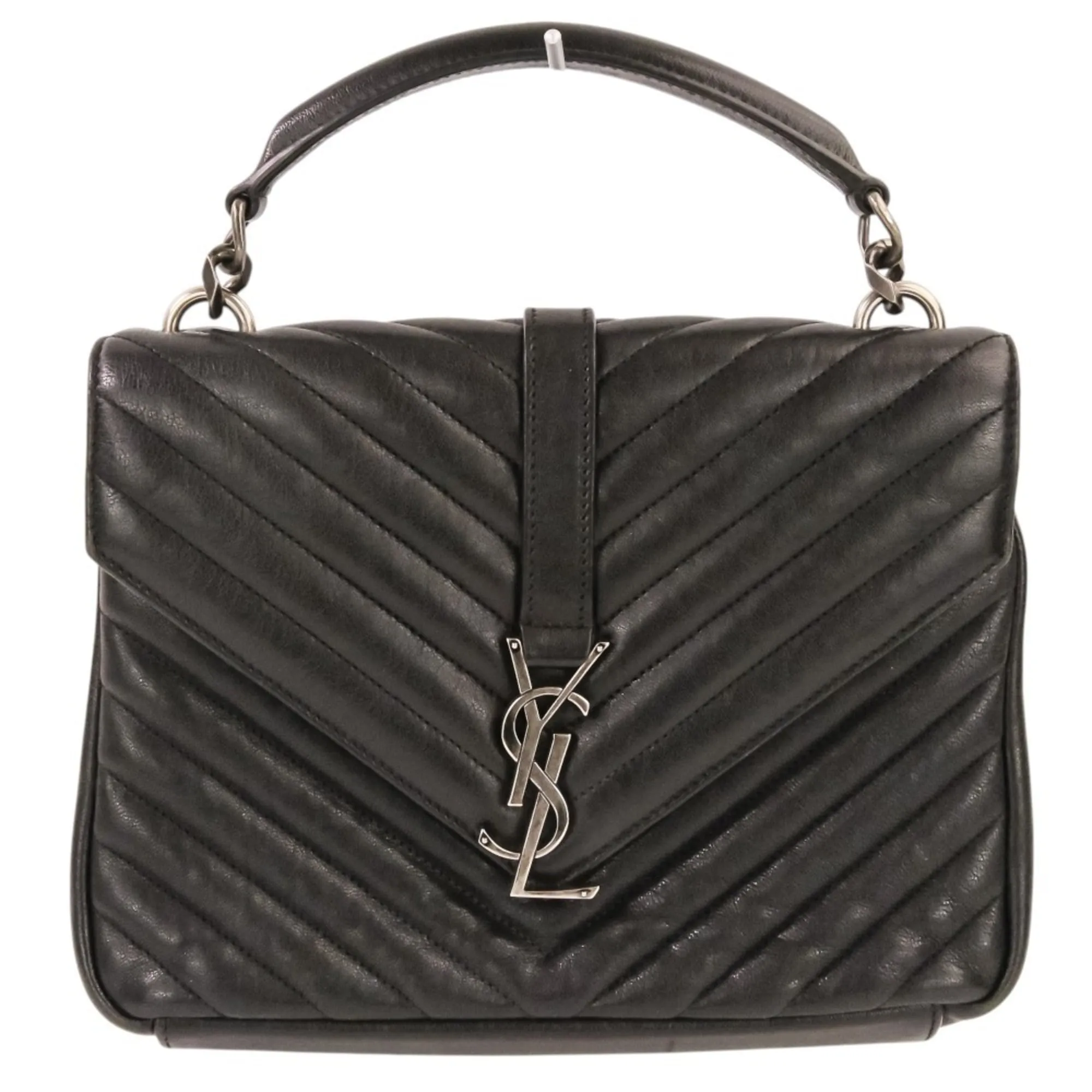 Leather Shoulder Bag (Pre-Owned) - Yves Saint Laurent - Modalova