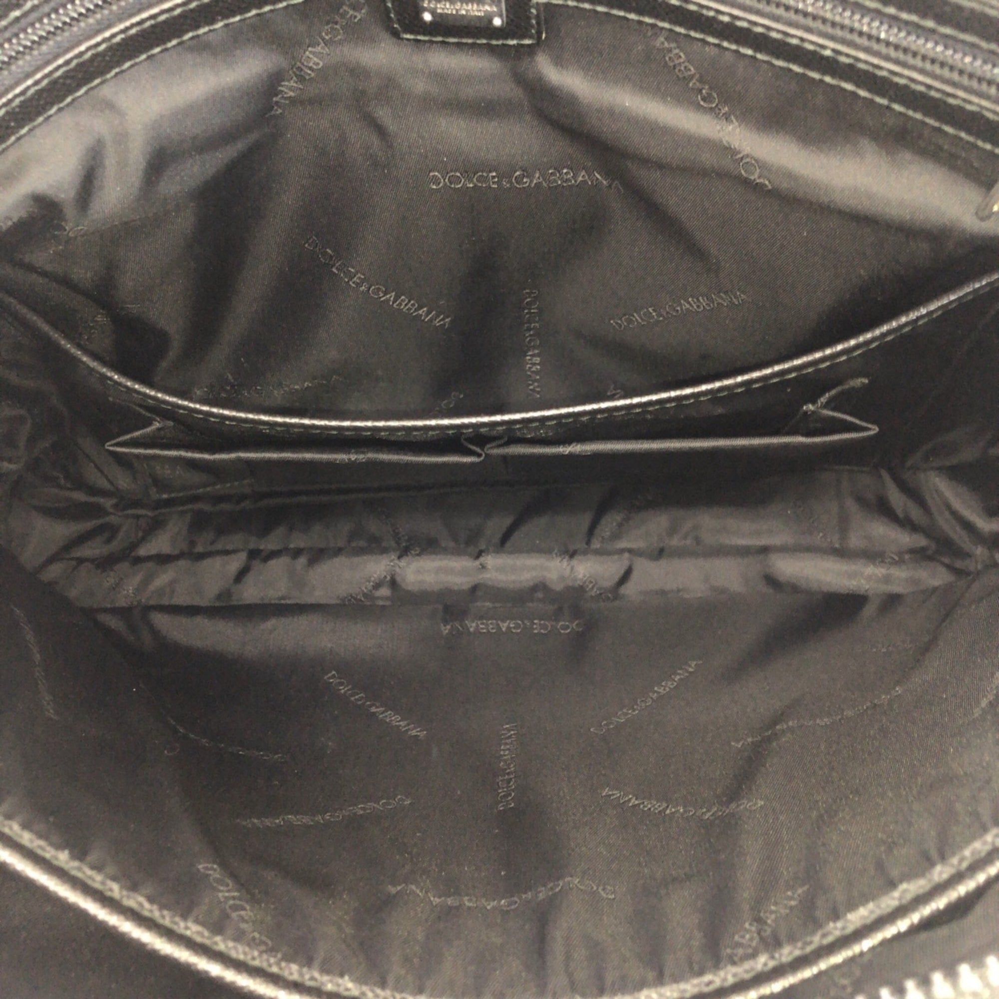 Nylon Leather Briefcase Shoulder Bag (Pre-Owned) - Dolce & Gabbana - Modalova