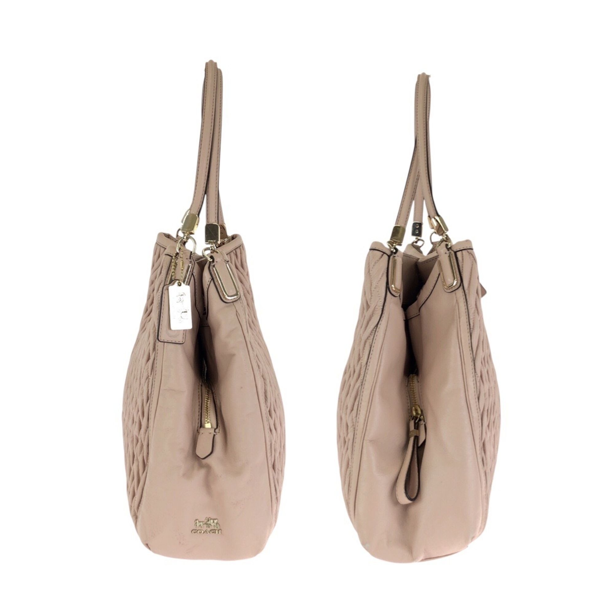 Leather Shoulder Bag Tote Bag (Pre-Owned) - Coach - Modalova