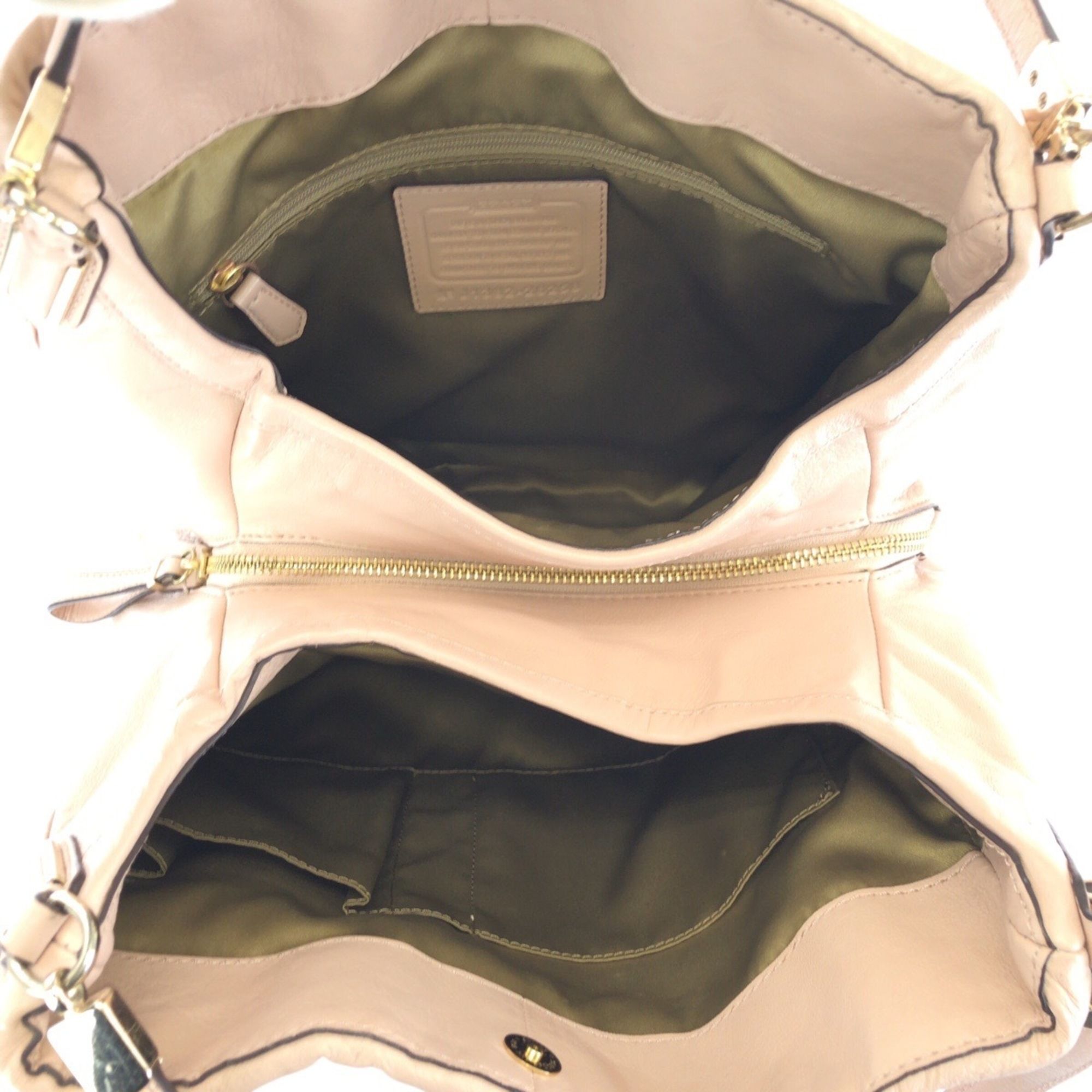 Leather Shoulder Bag Tote Bag (Pre-Owned) - Coach - Modalova