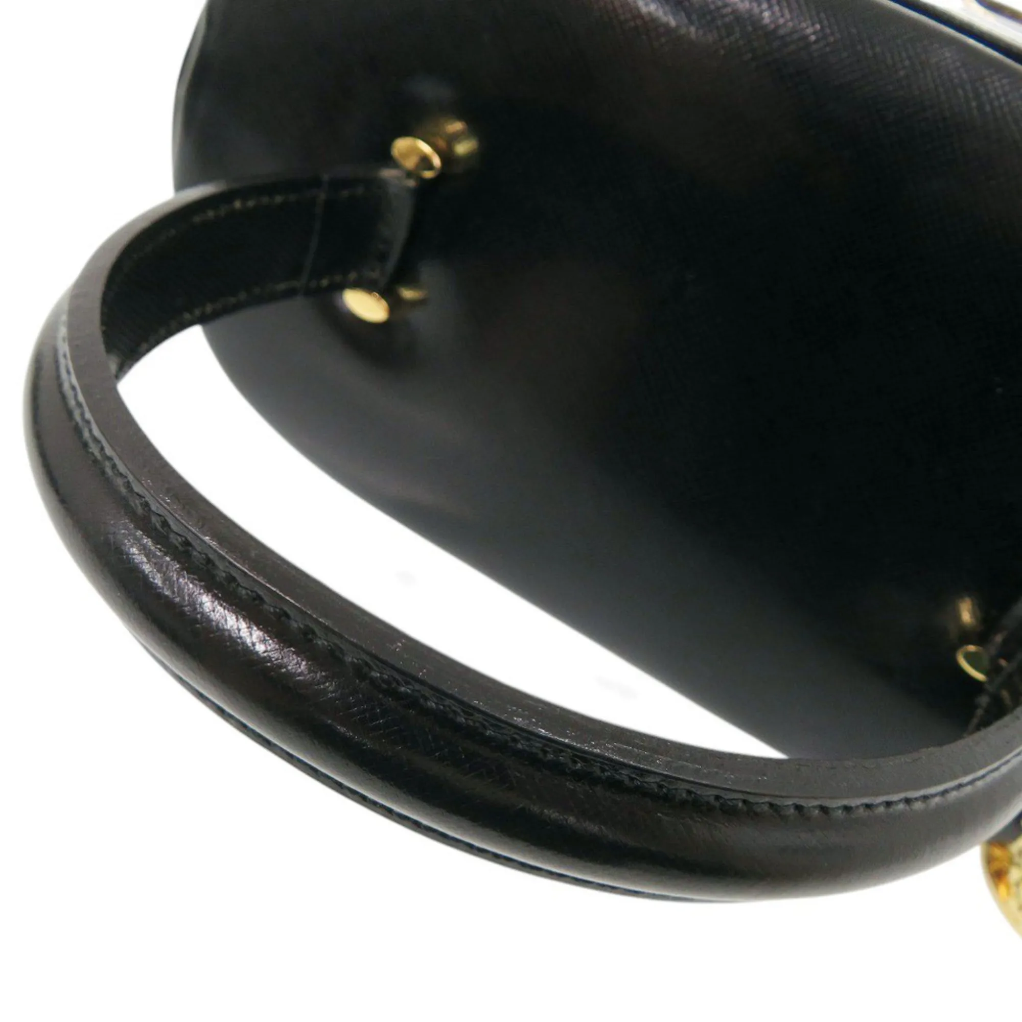 Leather Handbag Vanity Bag (Pre-Owned) - Versace - Modalova